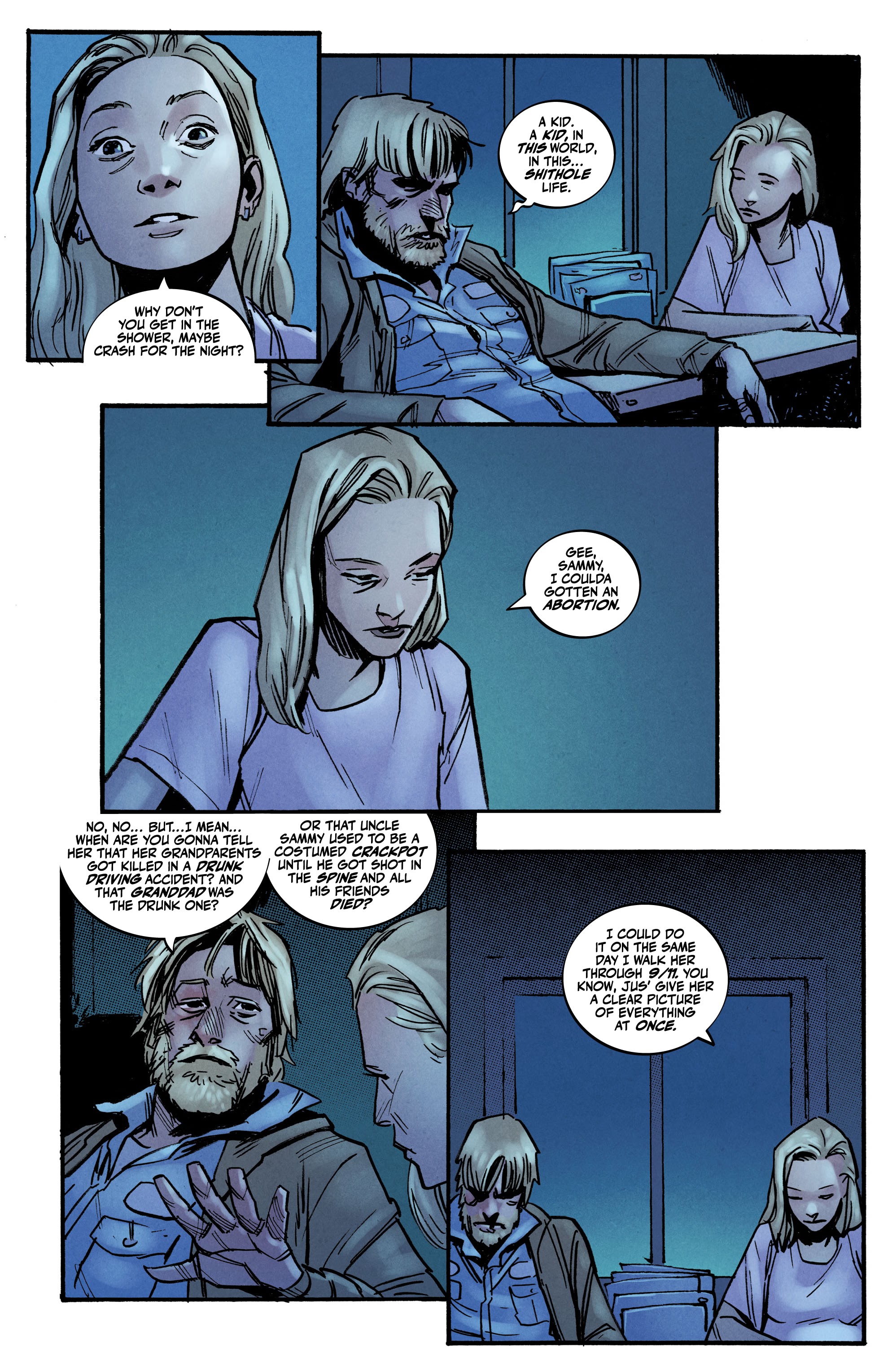 Read online The Blue Flame comic -  Issue #4 - 10