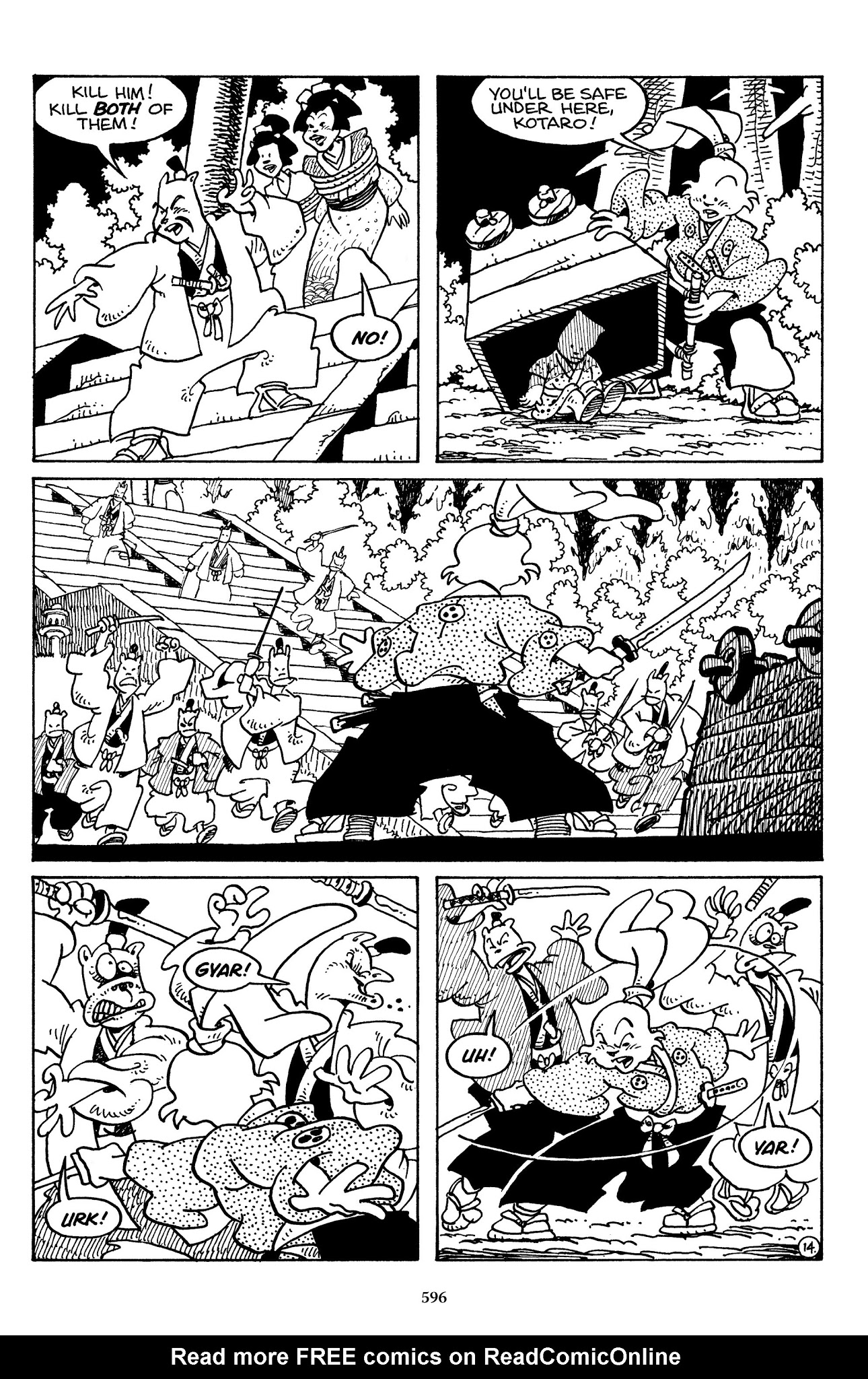 Read online The Usagi Yojimbo Saga comic -  Issue # TPB 2 - 588