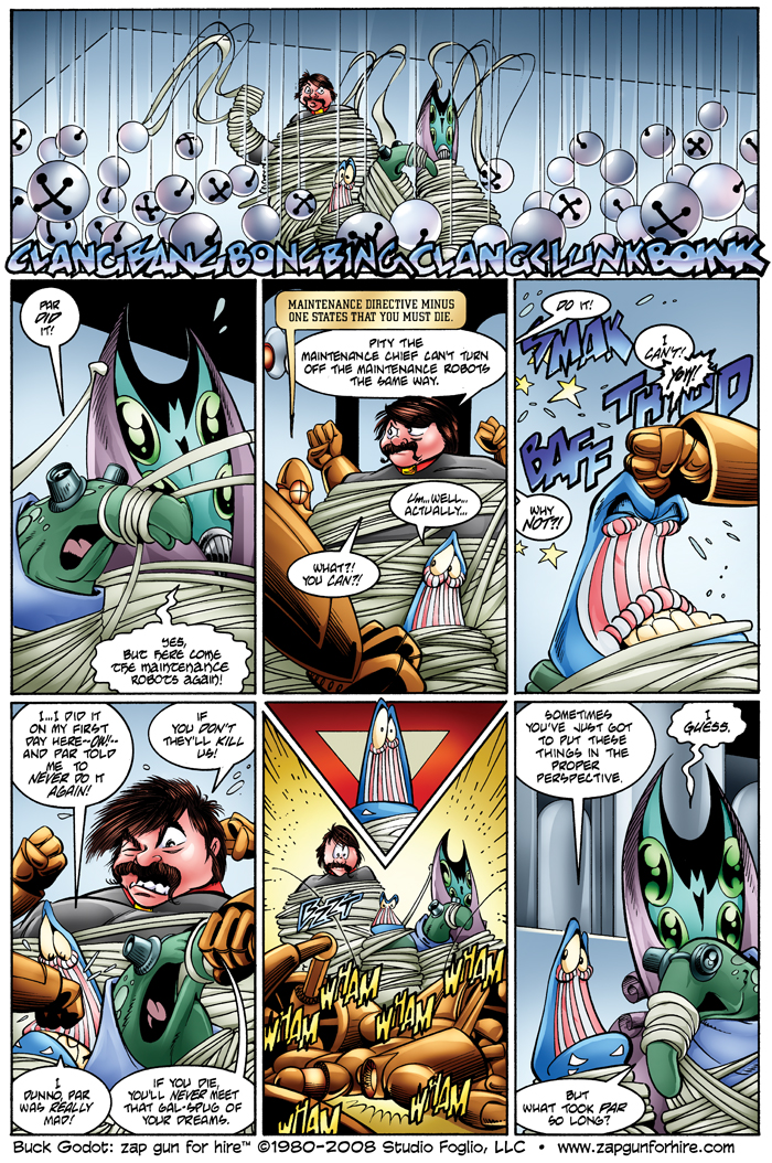 Read online Buck Godot - Zap Gun For Hire comic -  Issue #6 - 6