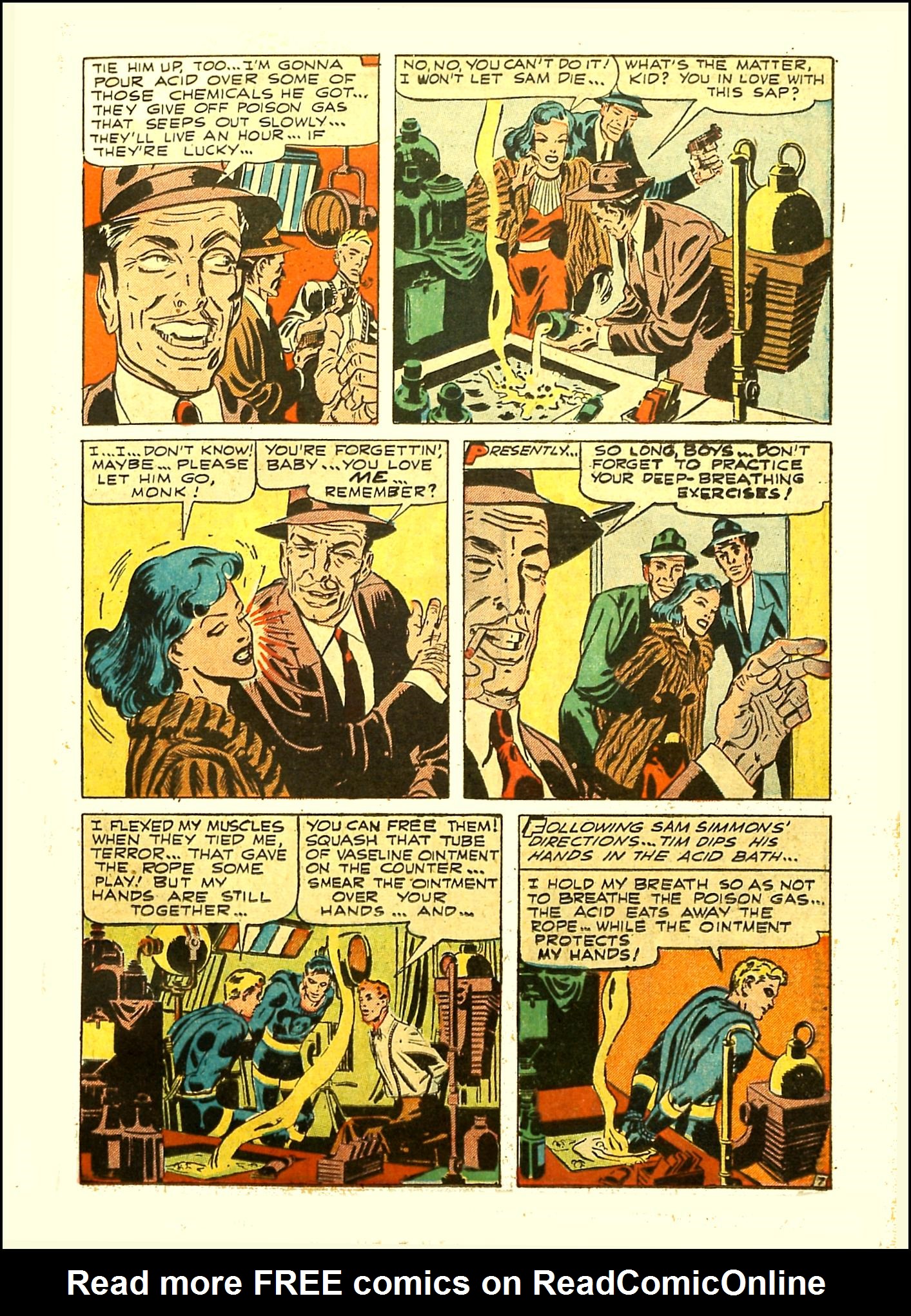 Read online Exciting Comics comic -  Issue #64 - 19