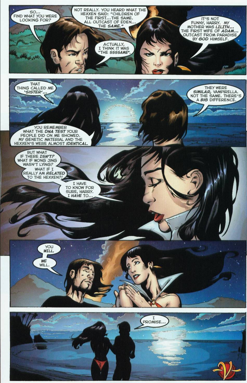 Read online Vampirella (2001) comic -  Issue #14 - 21