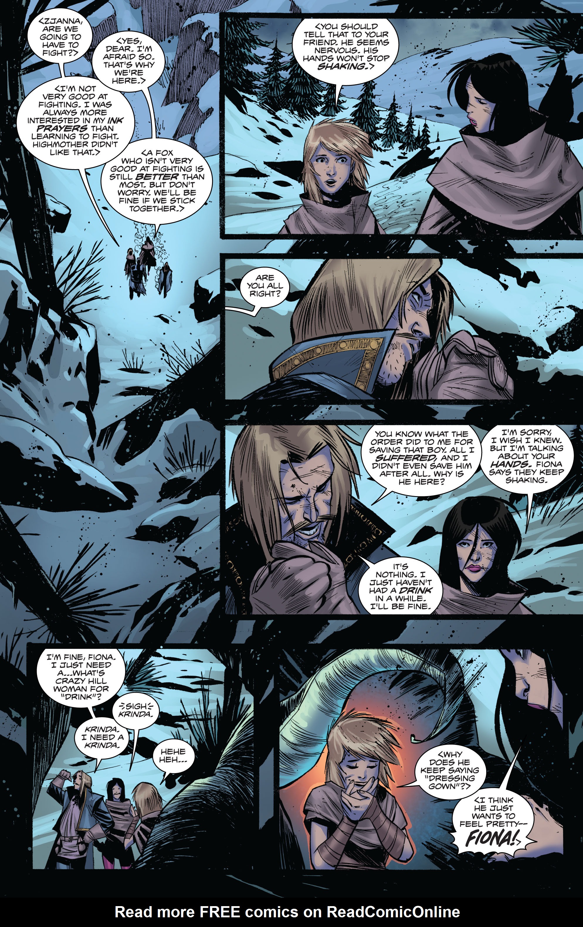 Read online Valen the Outcast comic -  Issue #7 - 9