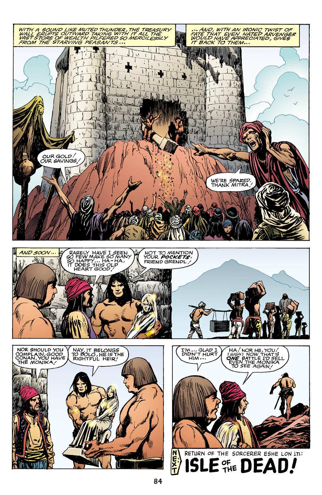 Read online The Chronicles of Conan comic -  Issue # TPB 18 (Part 1) - 85