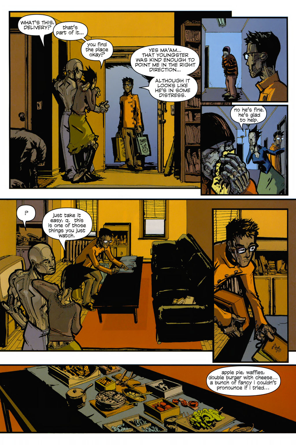 Read online NYC Mech: beta LOVE comic -  Issue #4 - 15