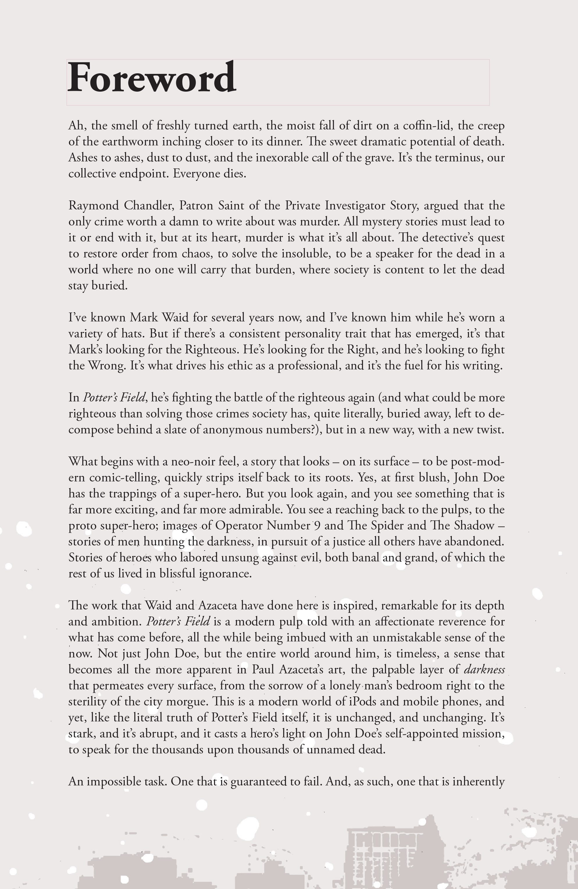 Read online Potter's Field comic -  Issue # _TPB - 4