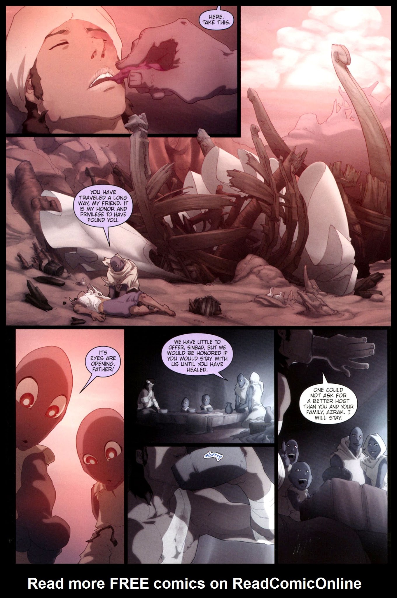 Read online Sinbad: Rogue of Mars comic -  Issue #2 - 12