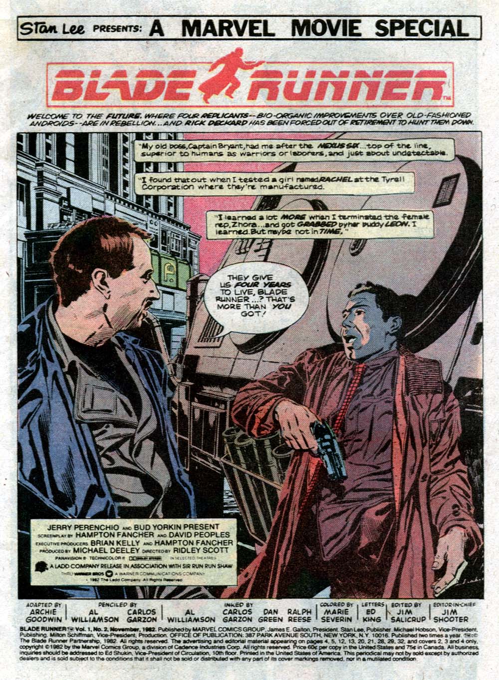 Read online Blade Runner comic -  Issue #2 - 2