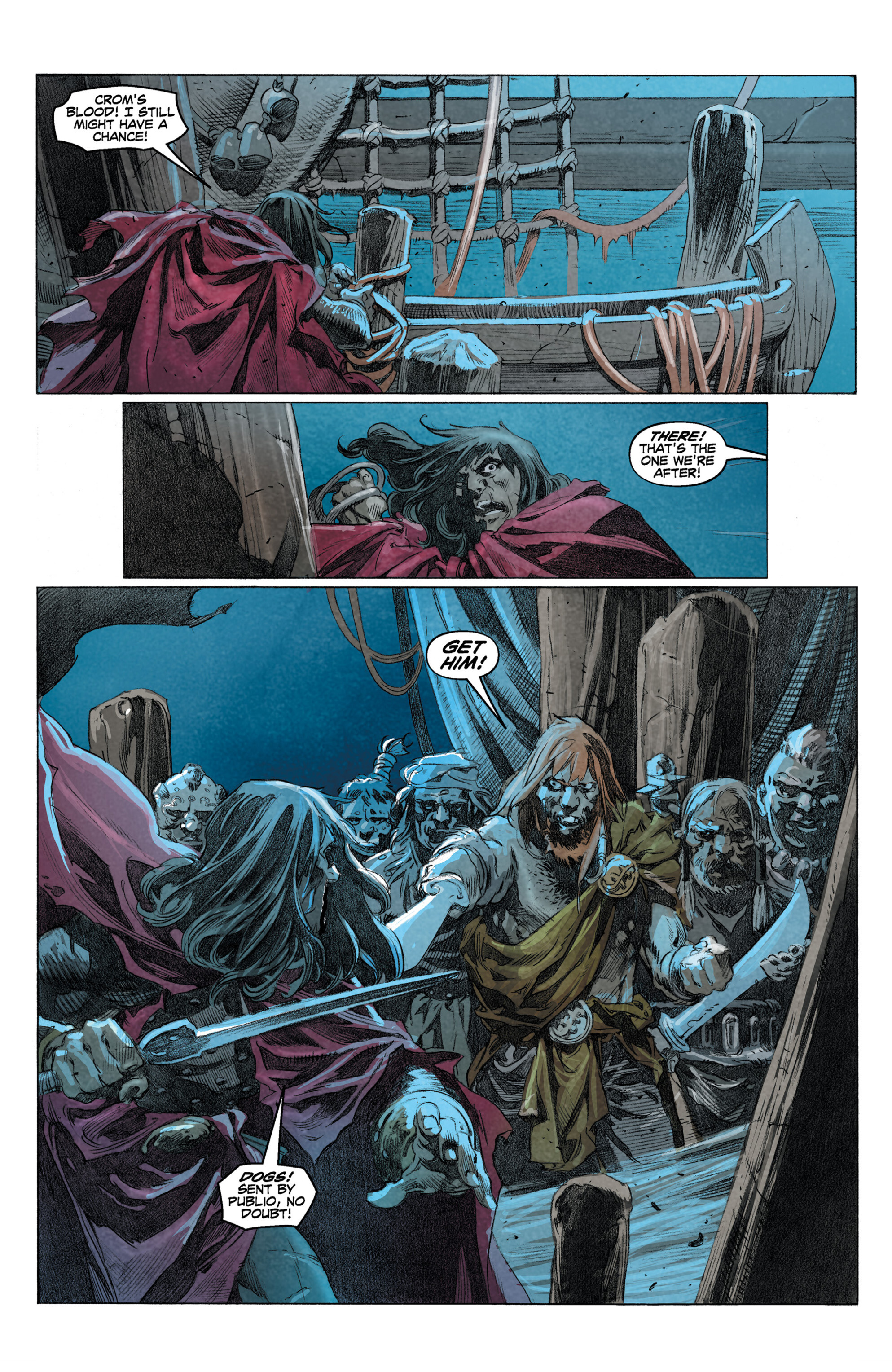 Read online King Conan Chronicles Epic Collection comic -  Issue # Wolves And Dragons (Part 2) - 65
