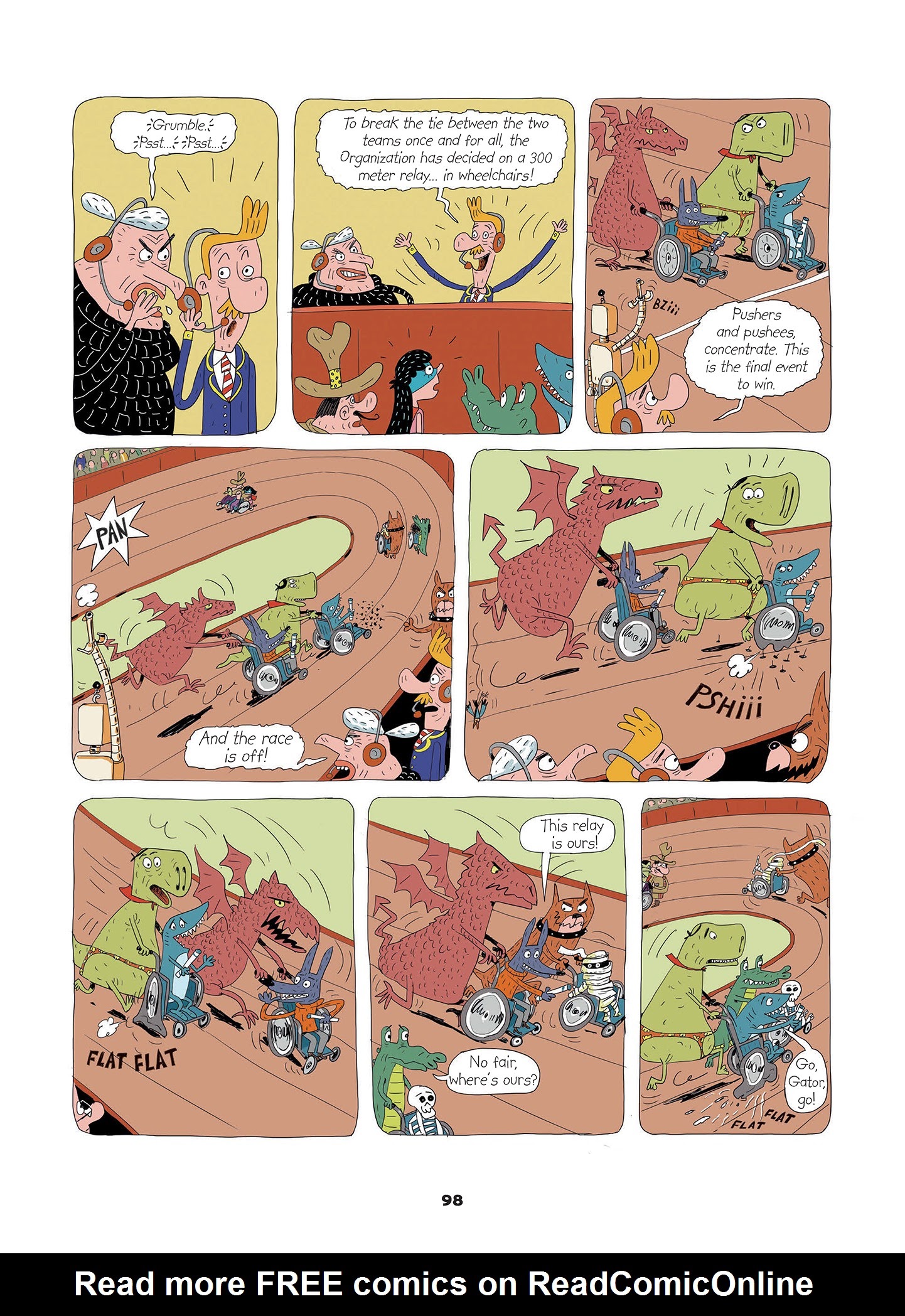 Read online Lola's Super Club comic -  Issue # TPB 2 - 100