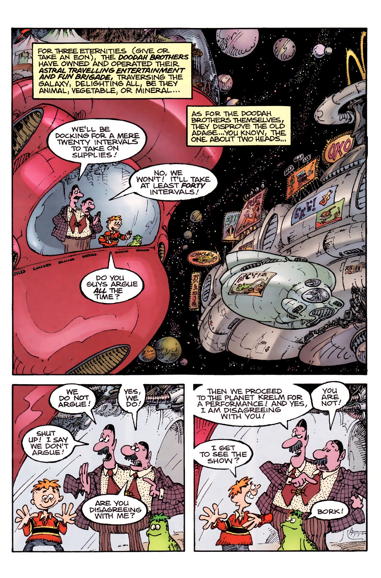 Read online Space Circus comic -  Issue #2 - 3