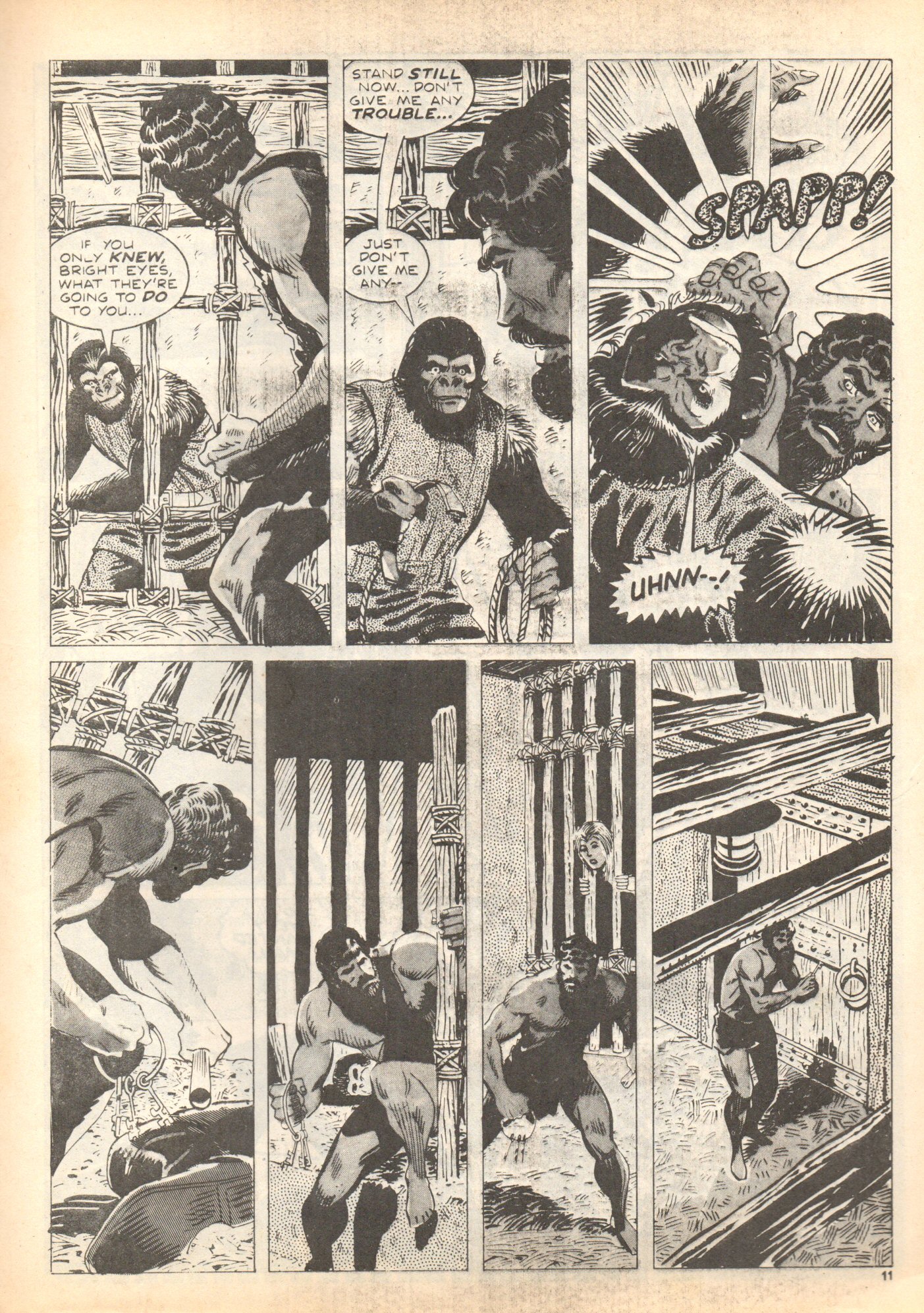 Read online Planet of the Apes (1974) comic -  Issue #4 - 11