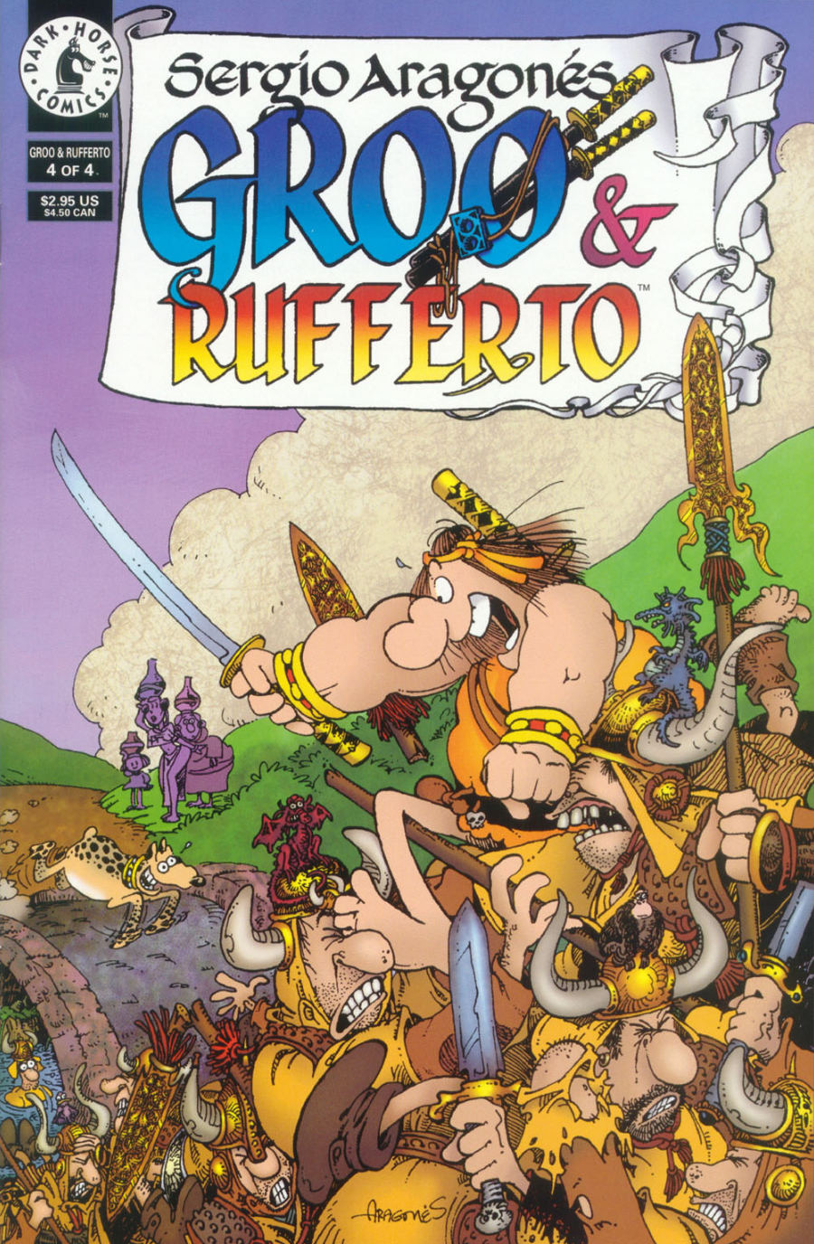 Read online Sergio Aragonés' Groo And Rufferto comic -  Issue #4 - 1