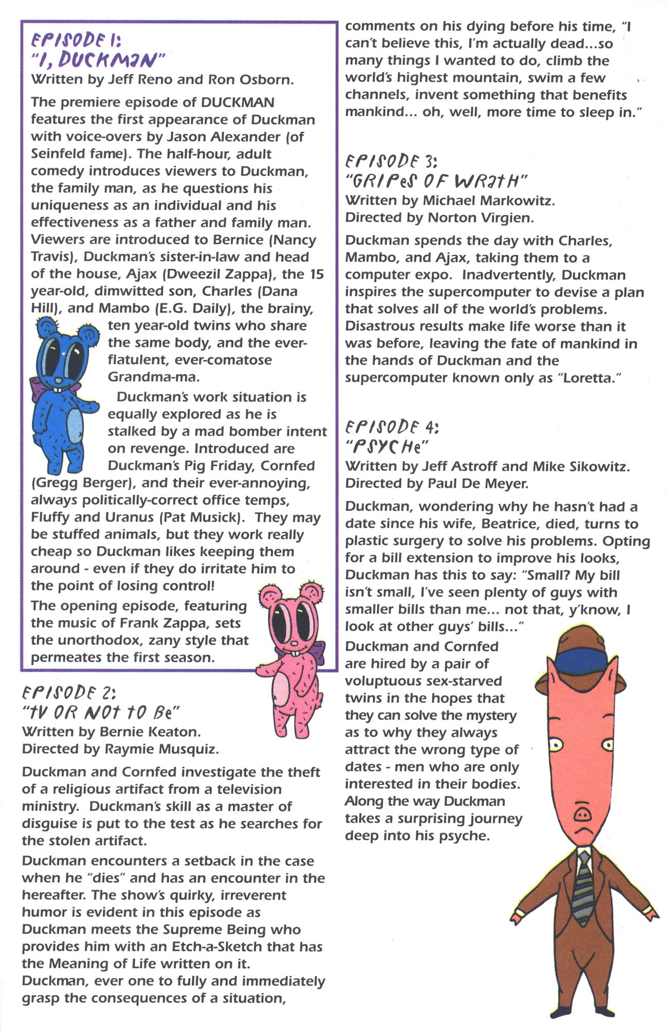 Read online Duckman : The Mob Frog Saga comic -  Issue #2 - 25