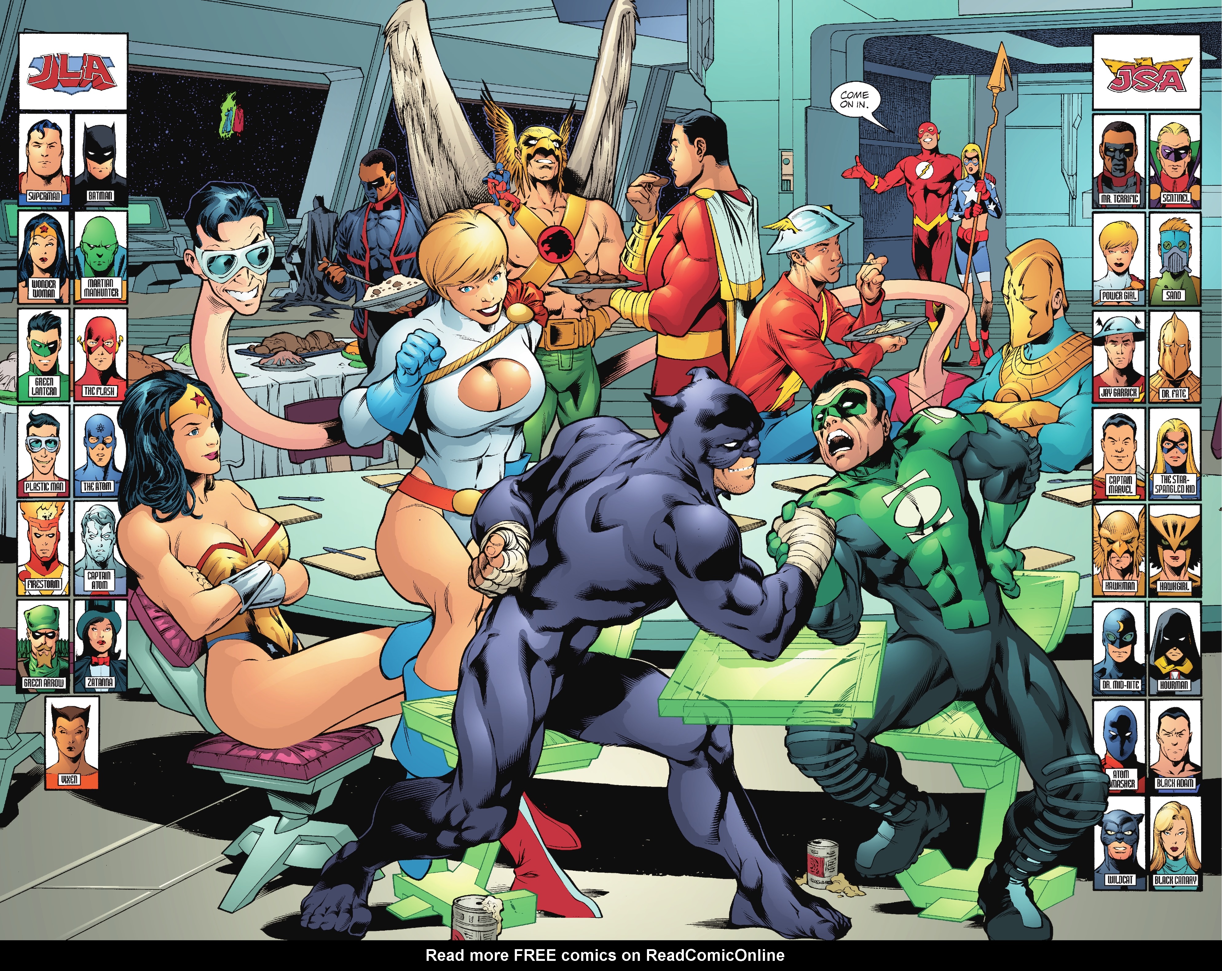 Read online JLA/JSA: Virtue and Vice comic -  Issue # _2023 Edition - 8