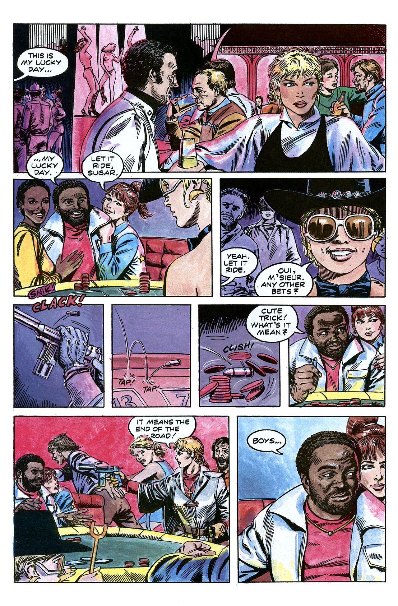 Read online Evangeline (1984) comic -  Issue #1 - 16