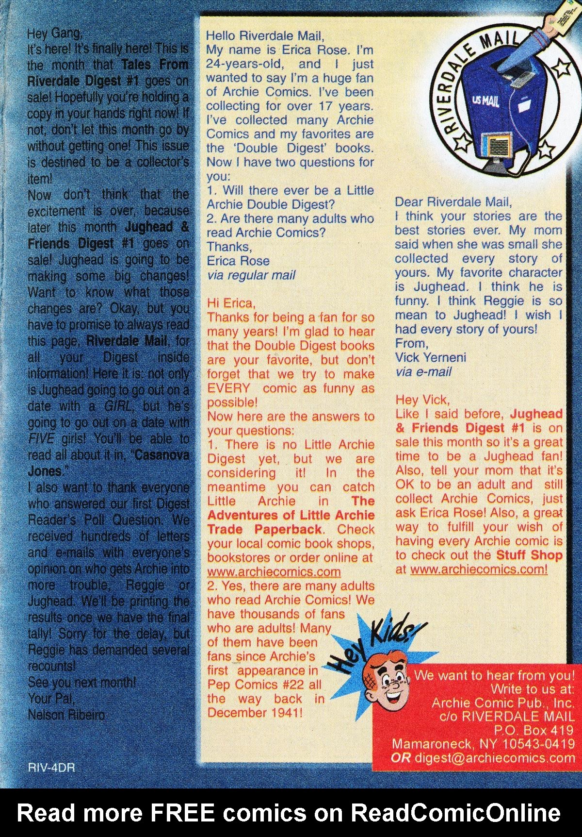 Read online Archie's Double Digest Magazine comic -  Issue #160 - 155