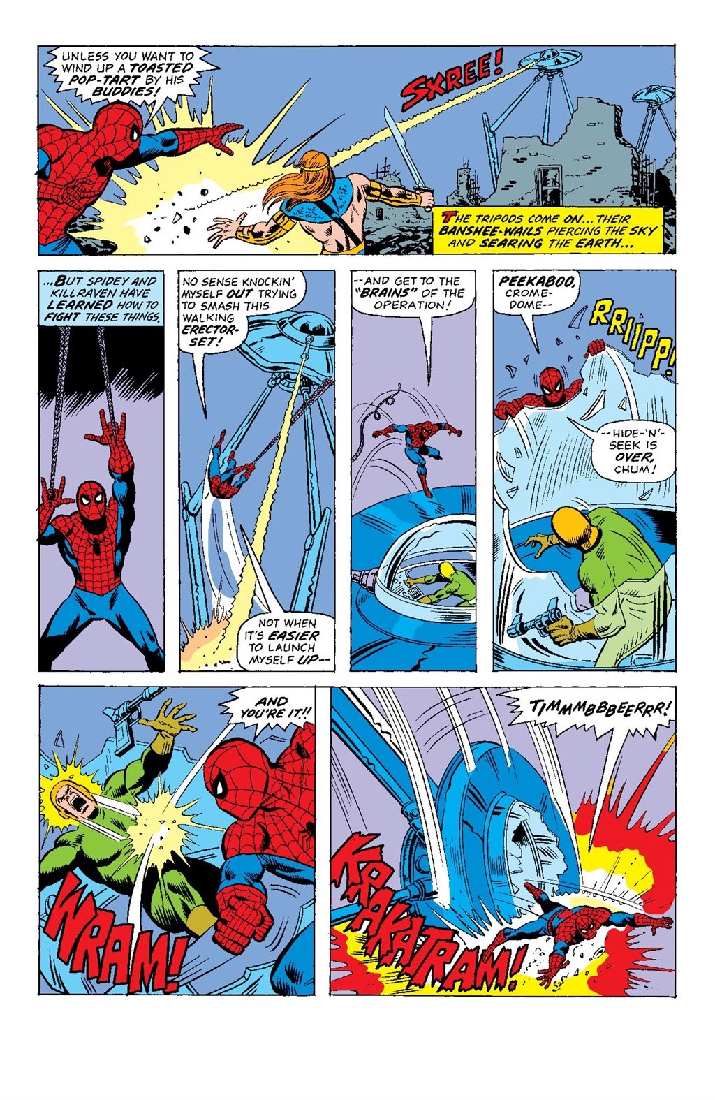 Read online Killraven Epic Collection: Warrior of the Worlds comic -  Issue # TPB (Part 4) - 15