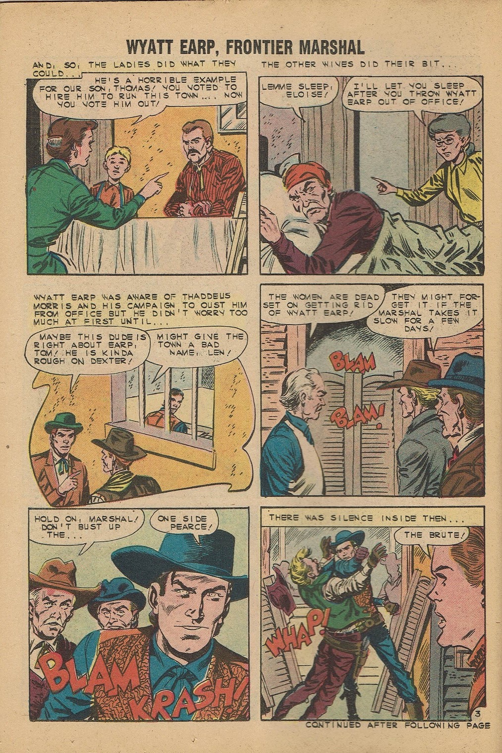 Read online Wyatt Earp Frontier Marshal comic -  Issue #40 - 14