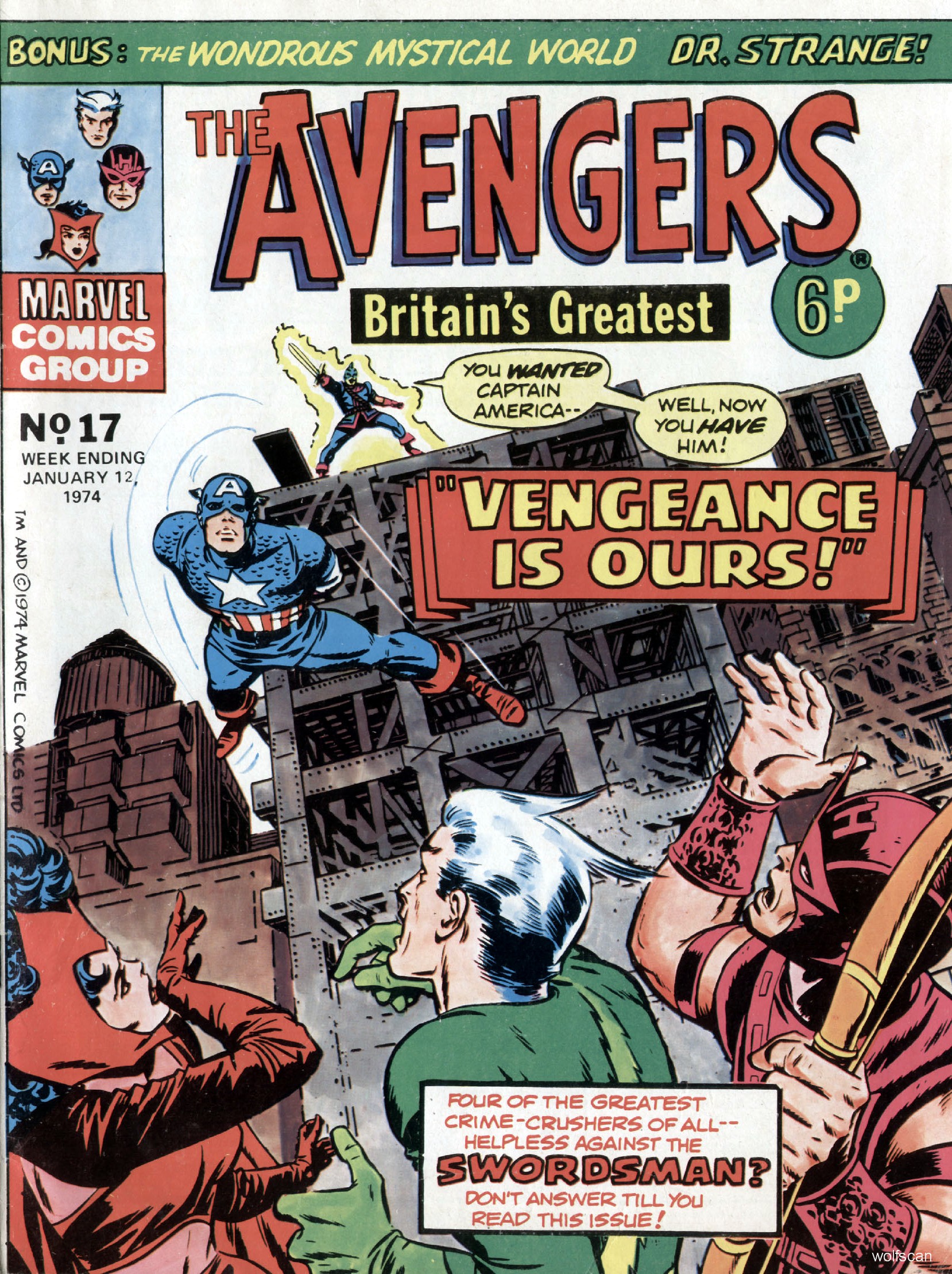 Read online The Avengers (1973) comic -  Issue #17 - 1