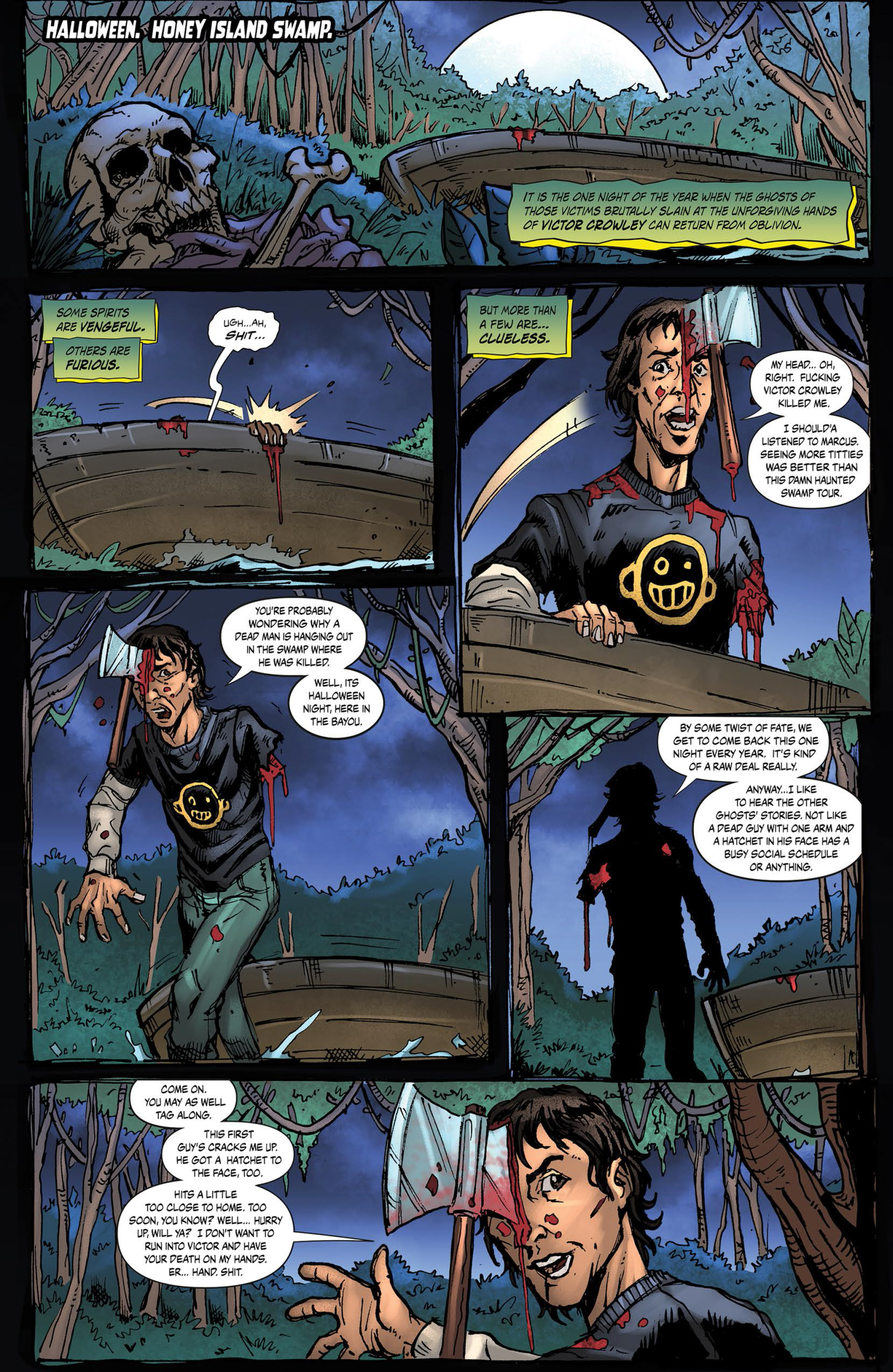 Read online Victor Crowley’s Hatchet Halloween Tales IV comic -  Issue # Full - 3