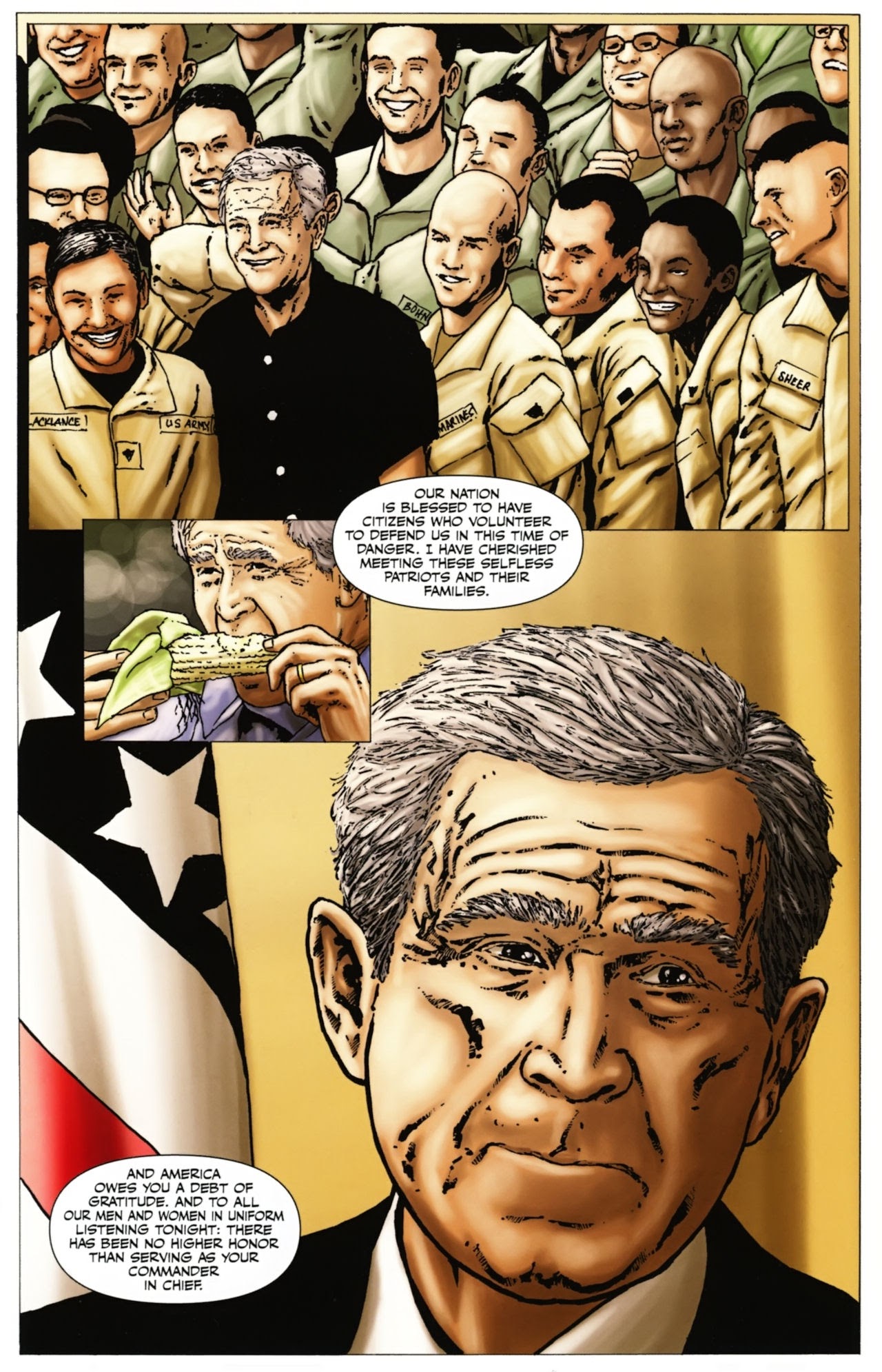Read online Political Power: George W. Bush comic -  Issue # Full - 15