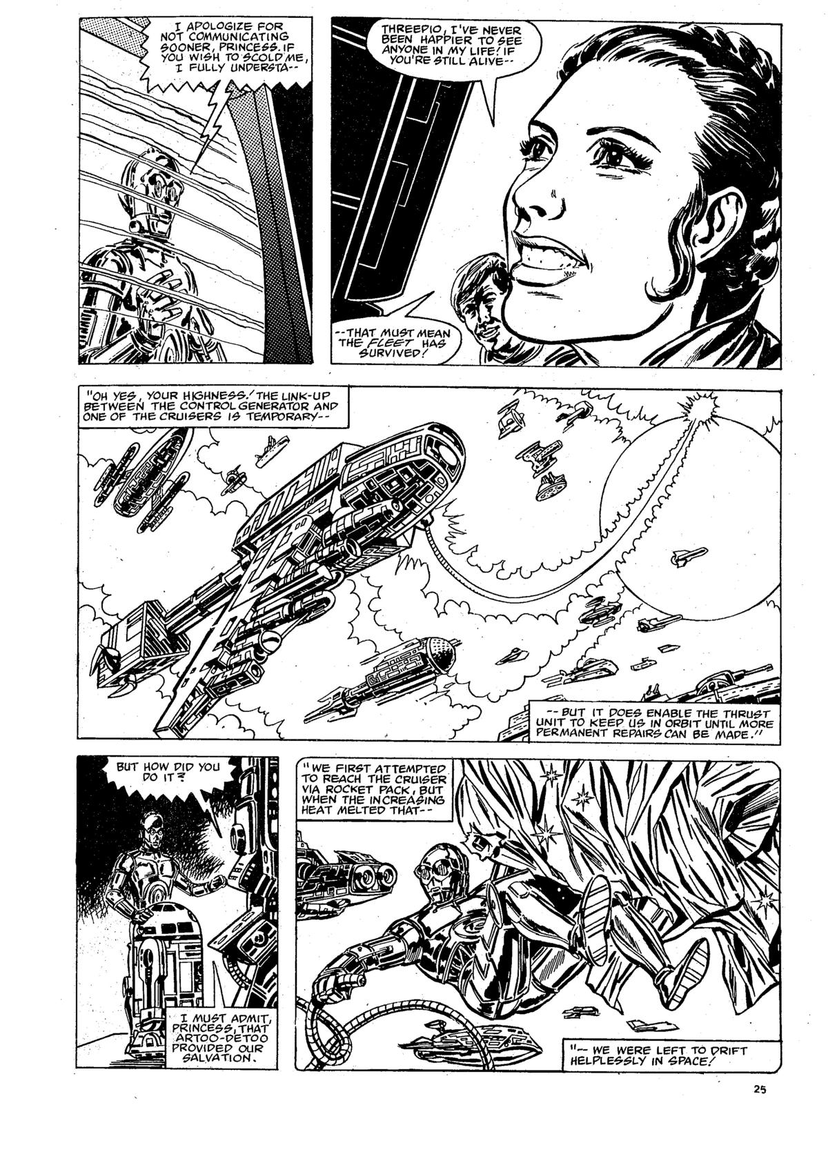 Read online Star Wars Weekly comic -  Issue #158 - 25