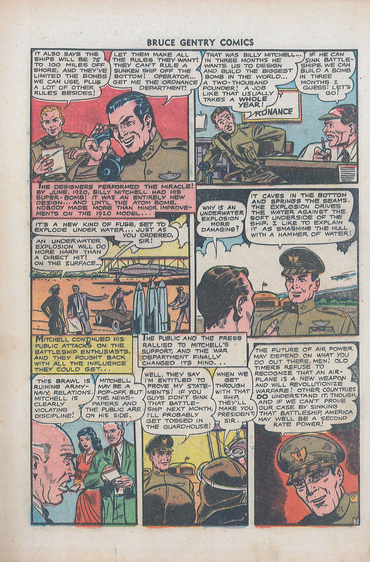 Read online Bruce Gentry comic -  Issue #6 - 13