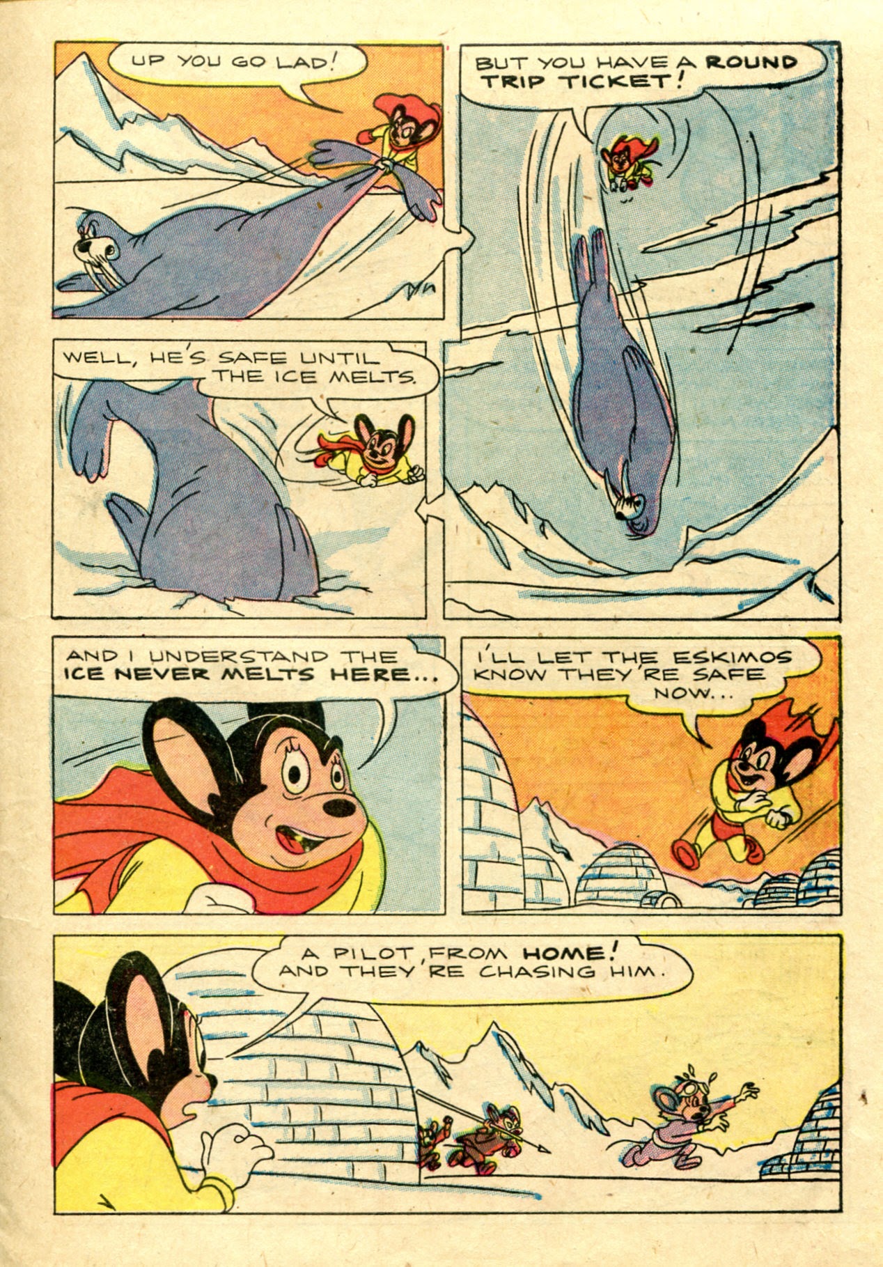 Read online Paul Terry's Mighty Mouse Comics comic -  Issue #50 - 9