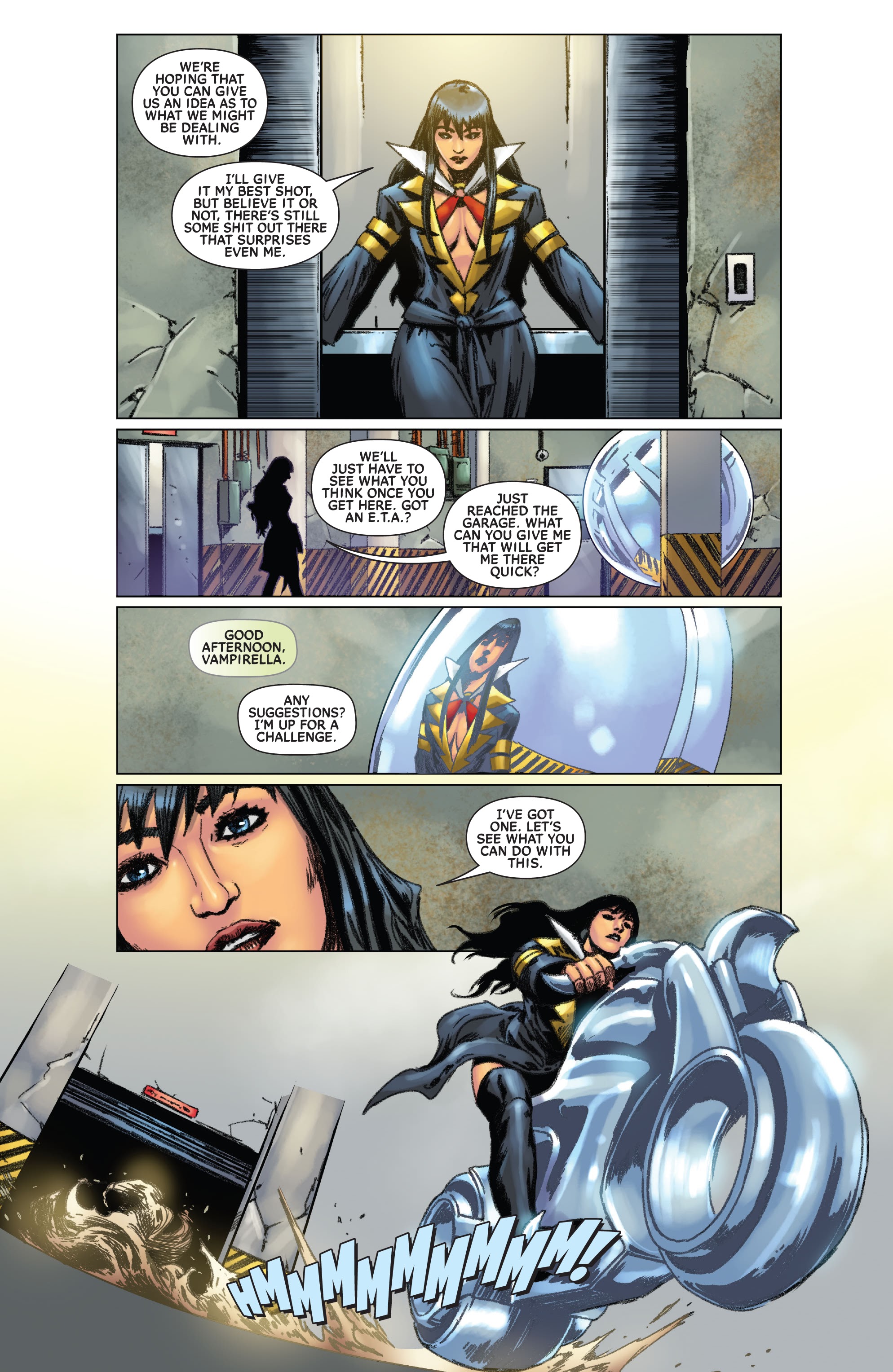 Read online Vampirella Strikes (2022) comic -  Issue #1 - 13
