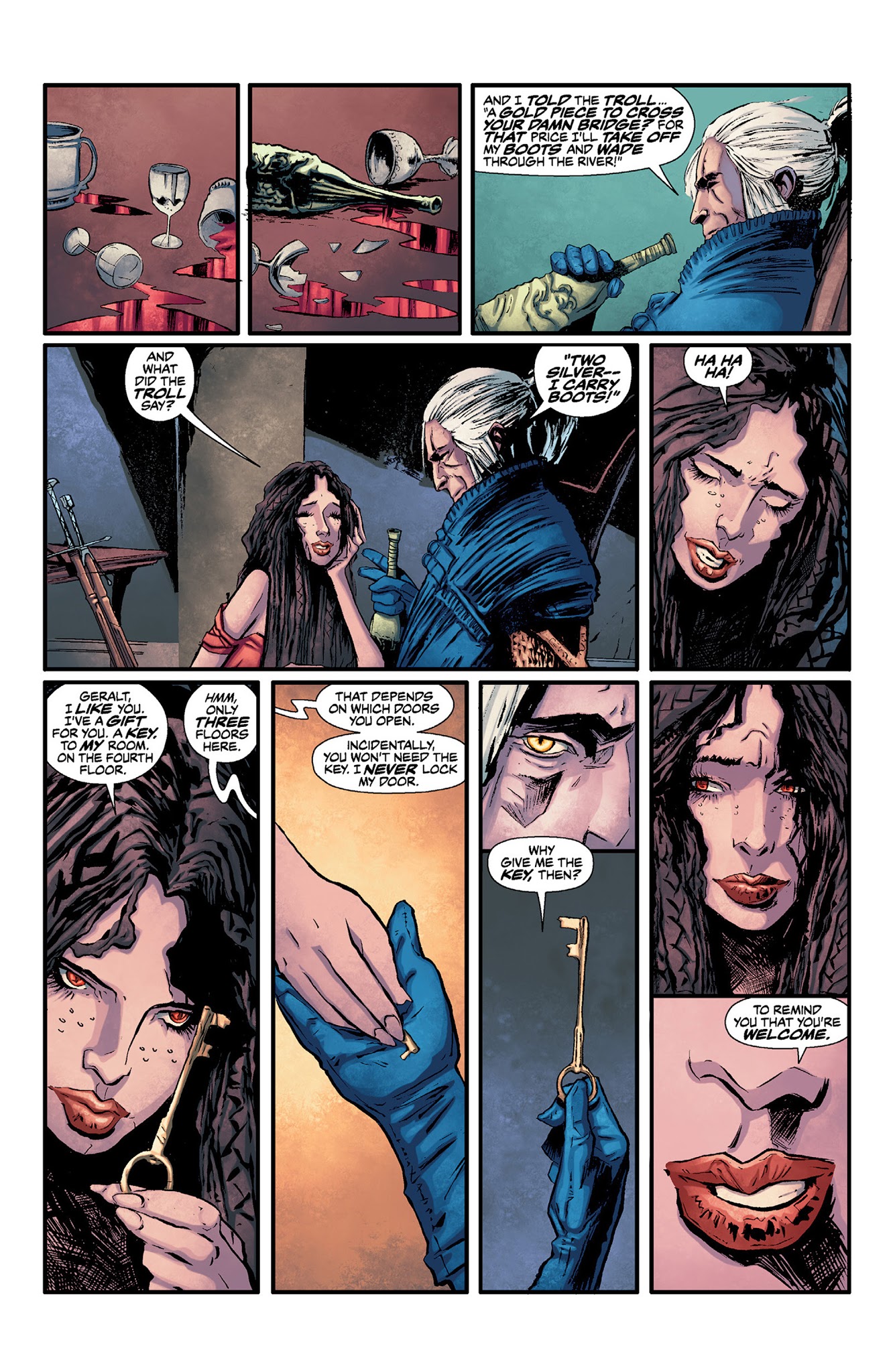 Read online The Witcher (2014) comic -  Issue # _TPB 1 - 52