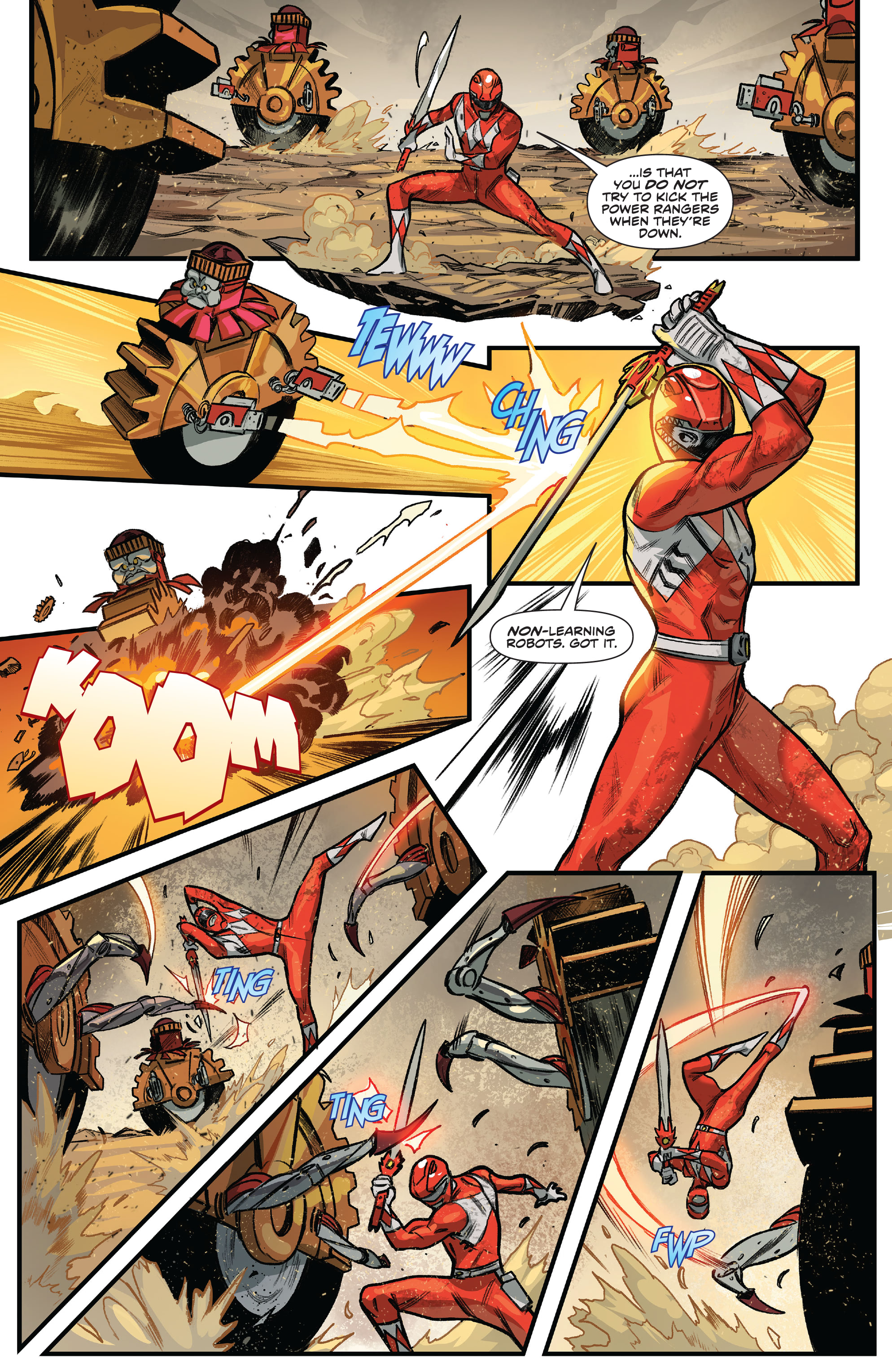Read online Mighty Morphin comic -  Issue #17 - 19