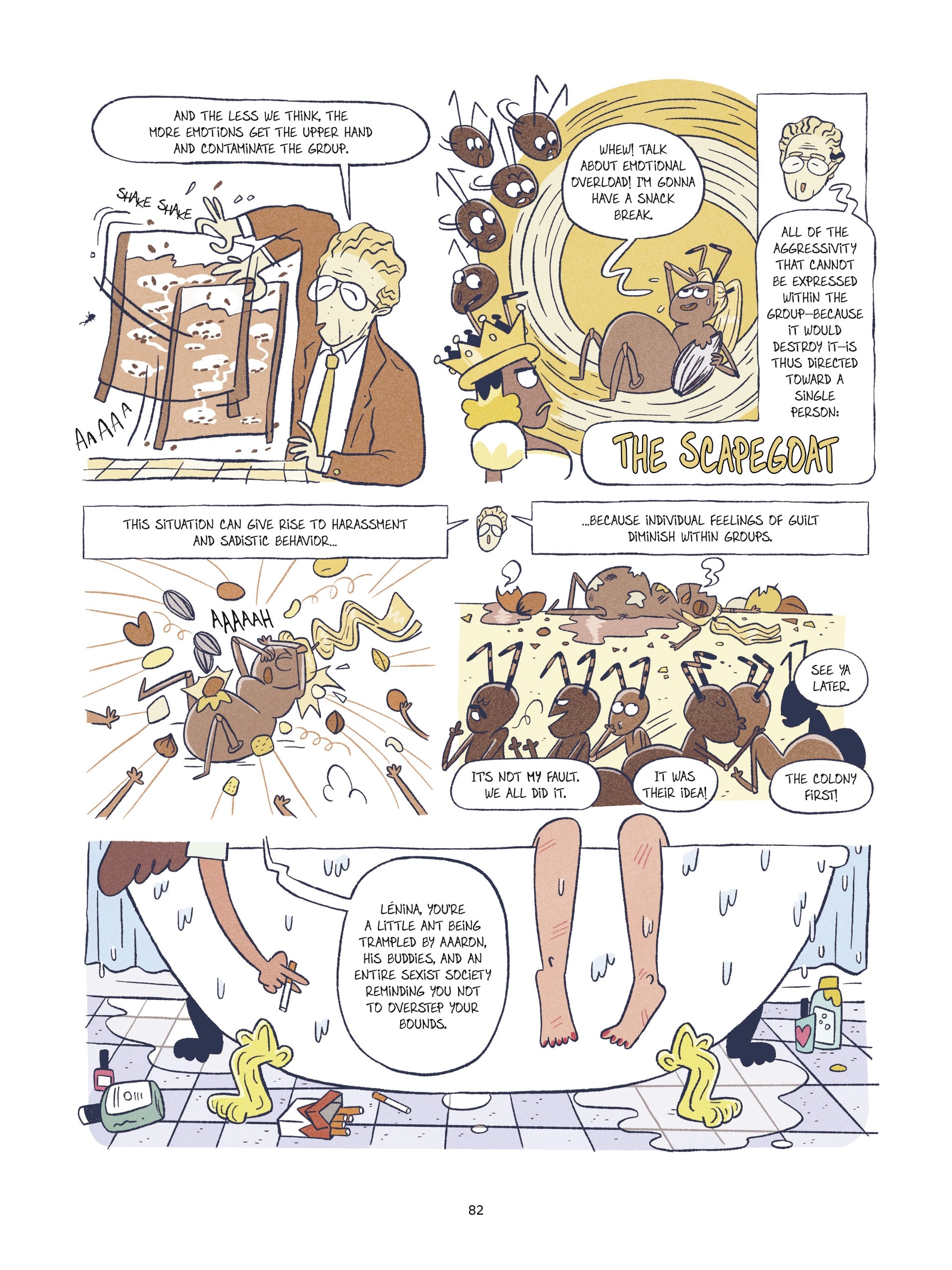 Read online Praising the Surface Behind the Scenes of Reality TV comic -  Issue # TPB - 76