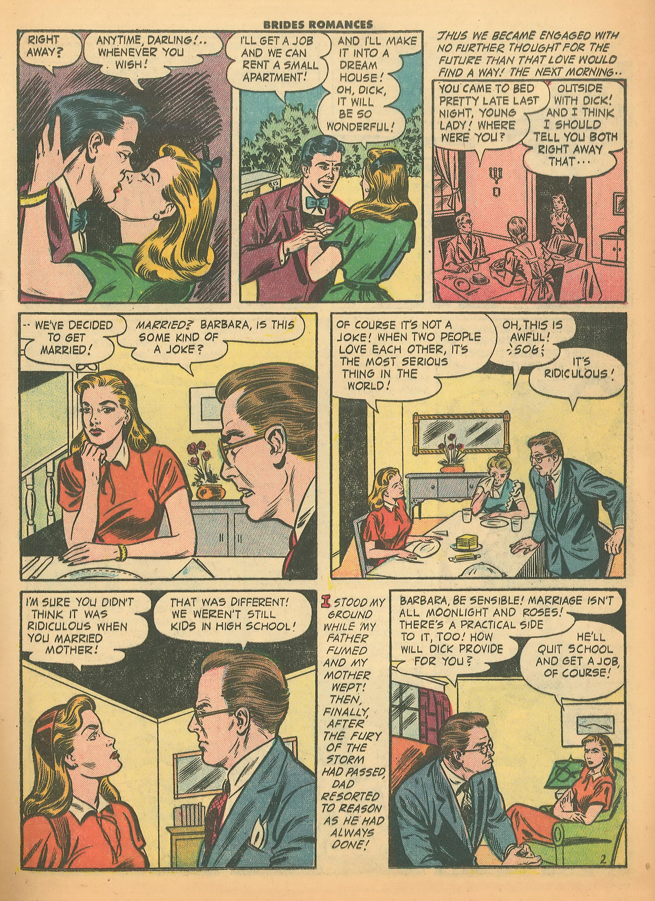 Read online Brides Romances comic -  Issue #18 - 15