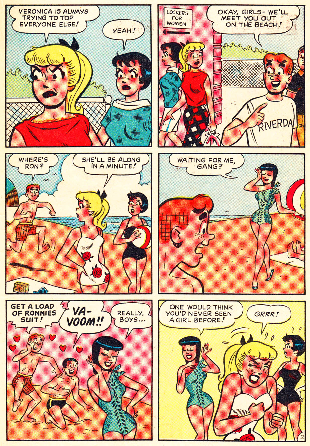 Read online Archie's Girls Betty and Veronica comic -  Issue #71 - 21