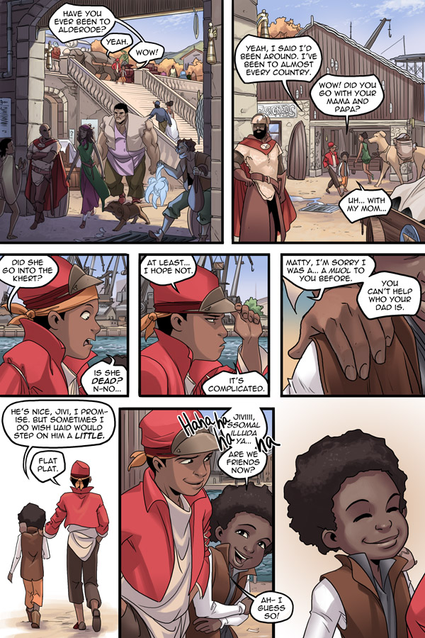 Read online Unsounded comic -  Issue #8 - 53