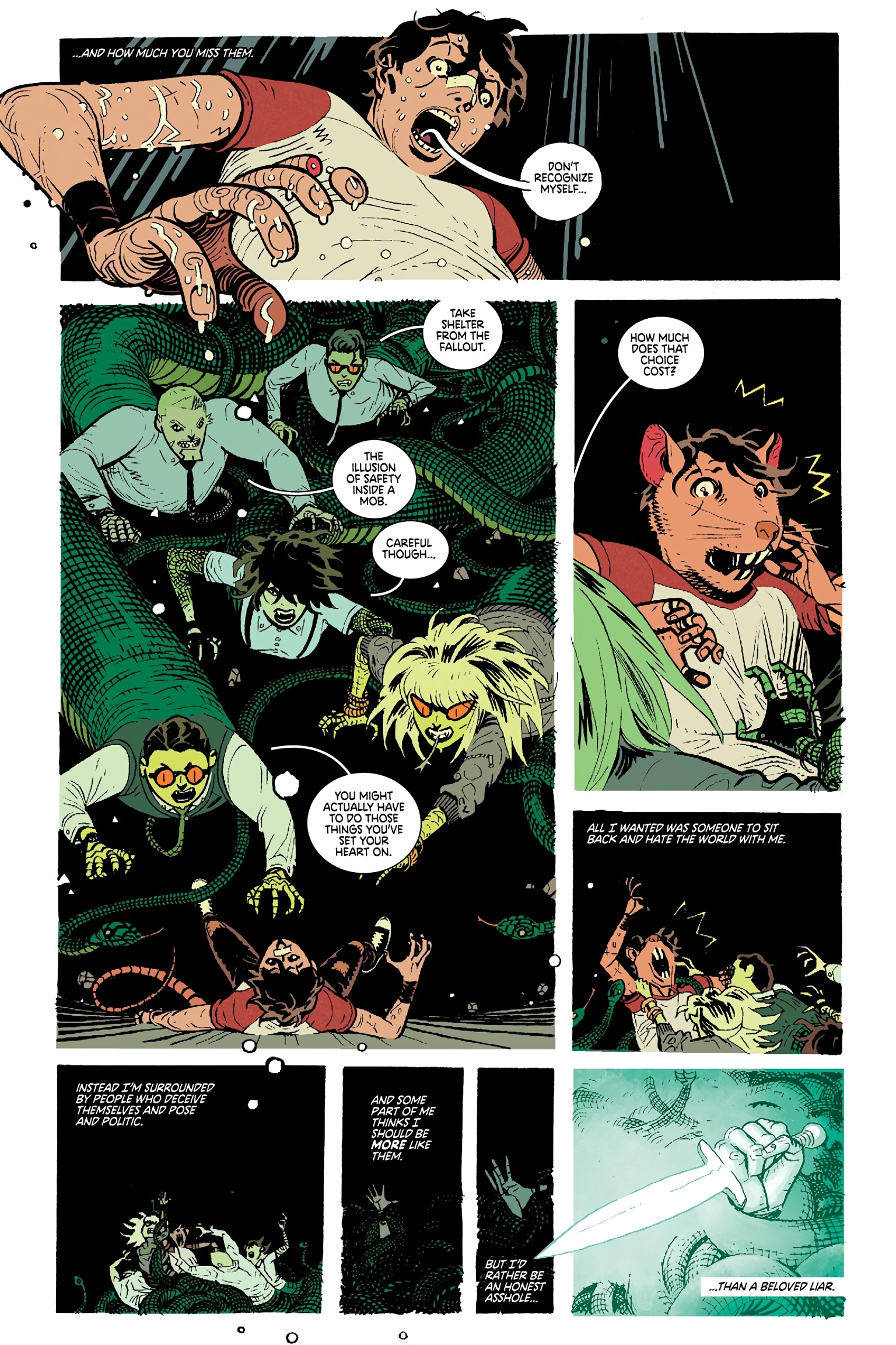 Read online Deadly Class comic -  Issue # _Deluxe Edition Teen Age Riot (Part 2) - 11