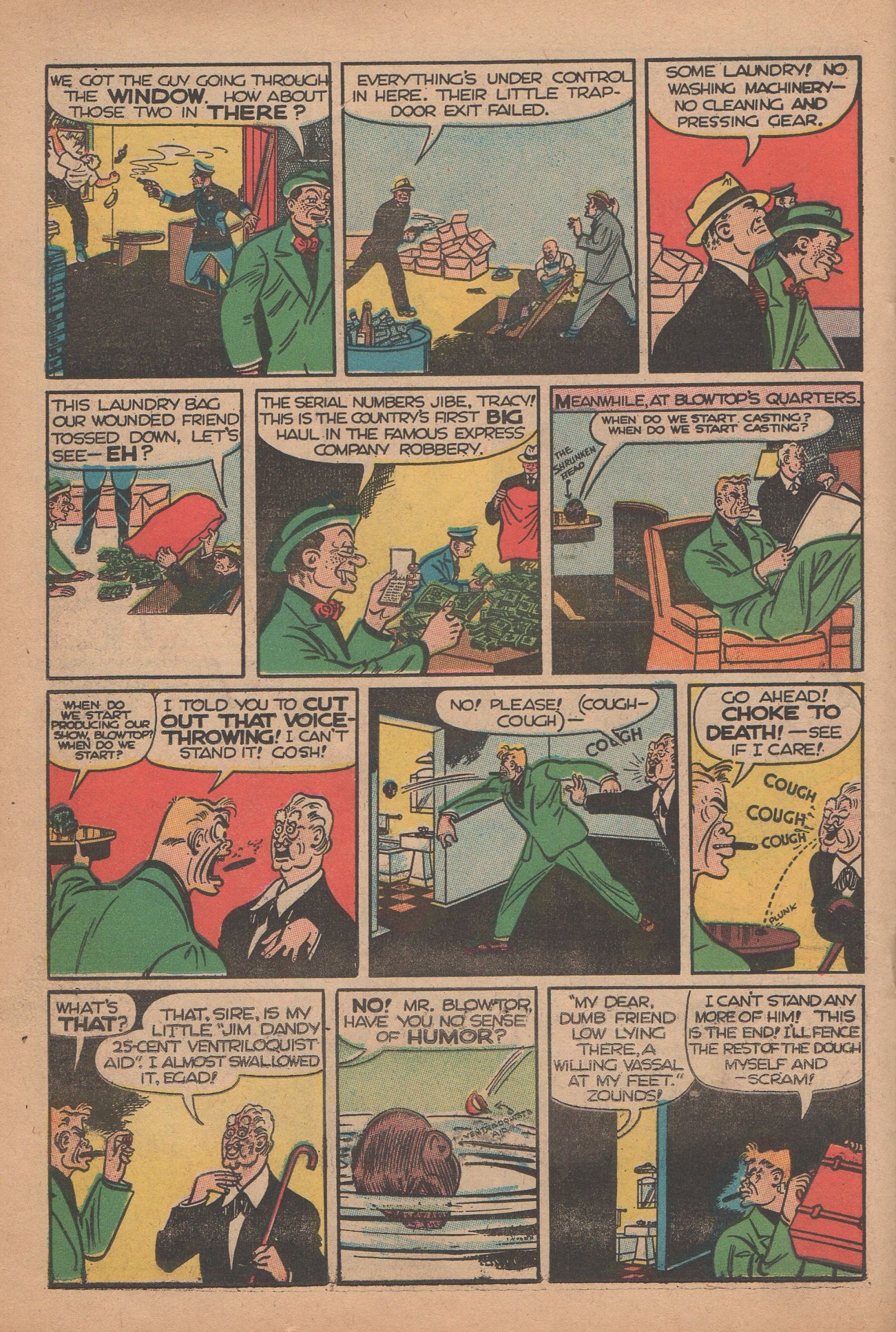Read online Dick Tracy comic -  Issue #142 - 53