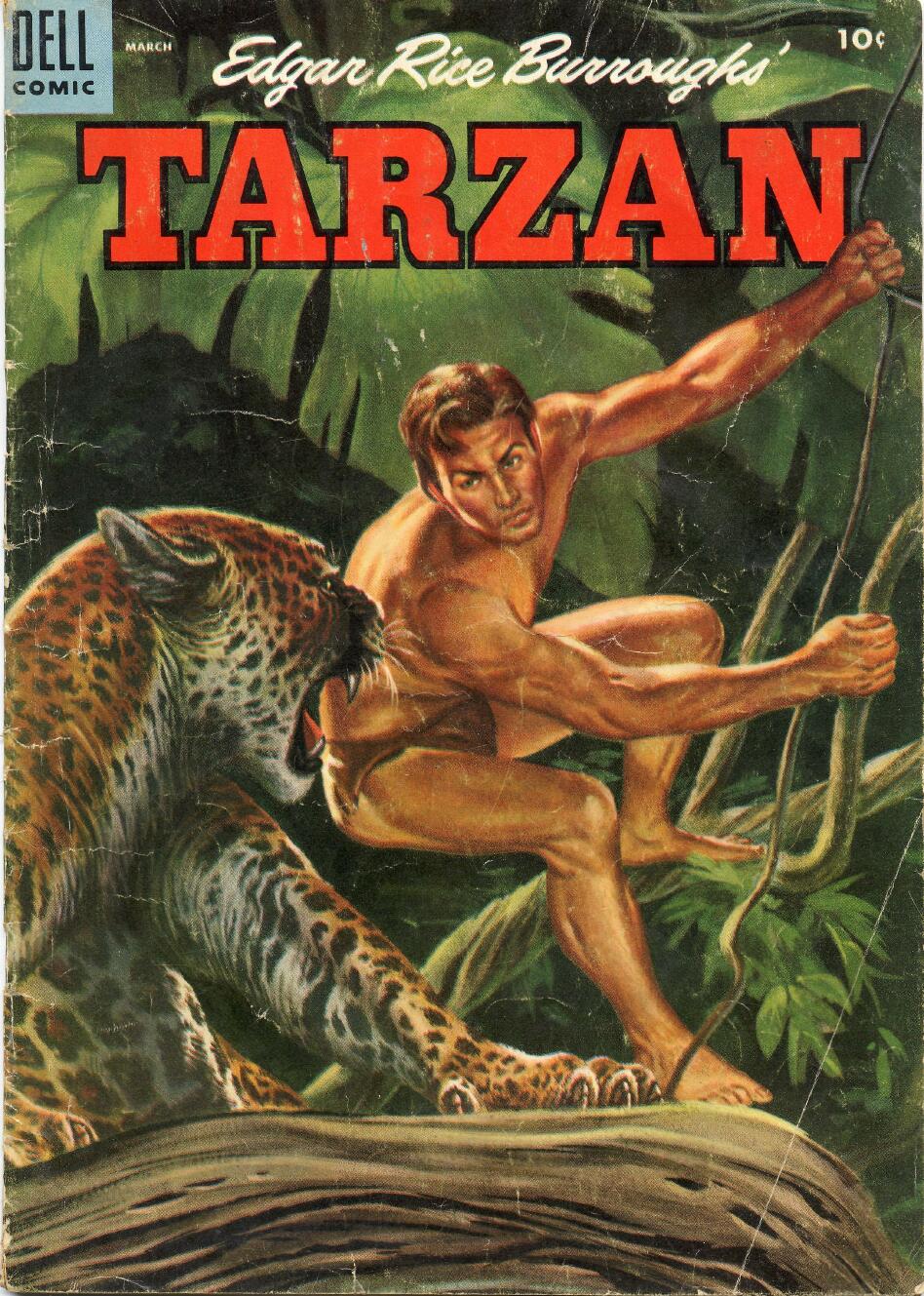 Read online Tarzan (1948) comic -  Issue #66 - 1