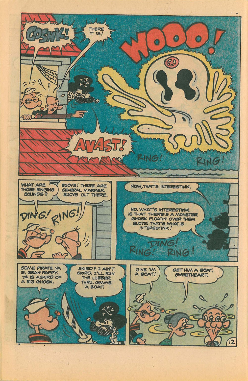 Read online Popeye (1948) comic -  Issue #124 - 16