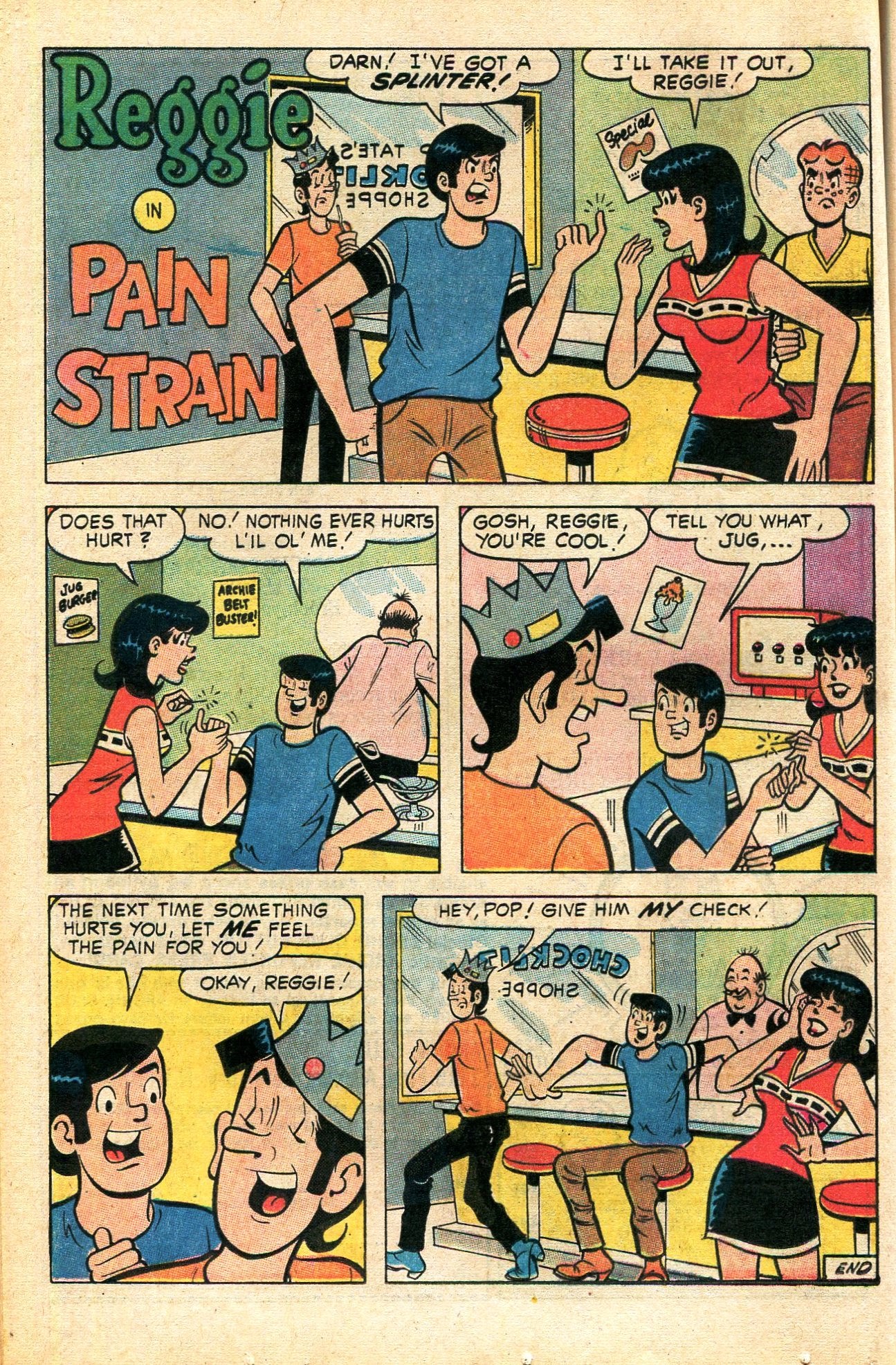 Read online Reggie's Wise Guy Jokes comic -  Issue #8 - 38