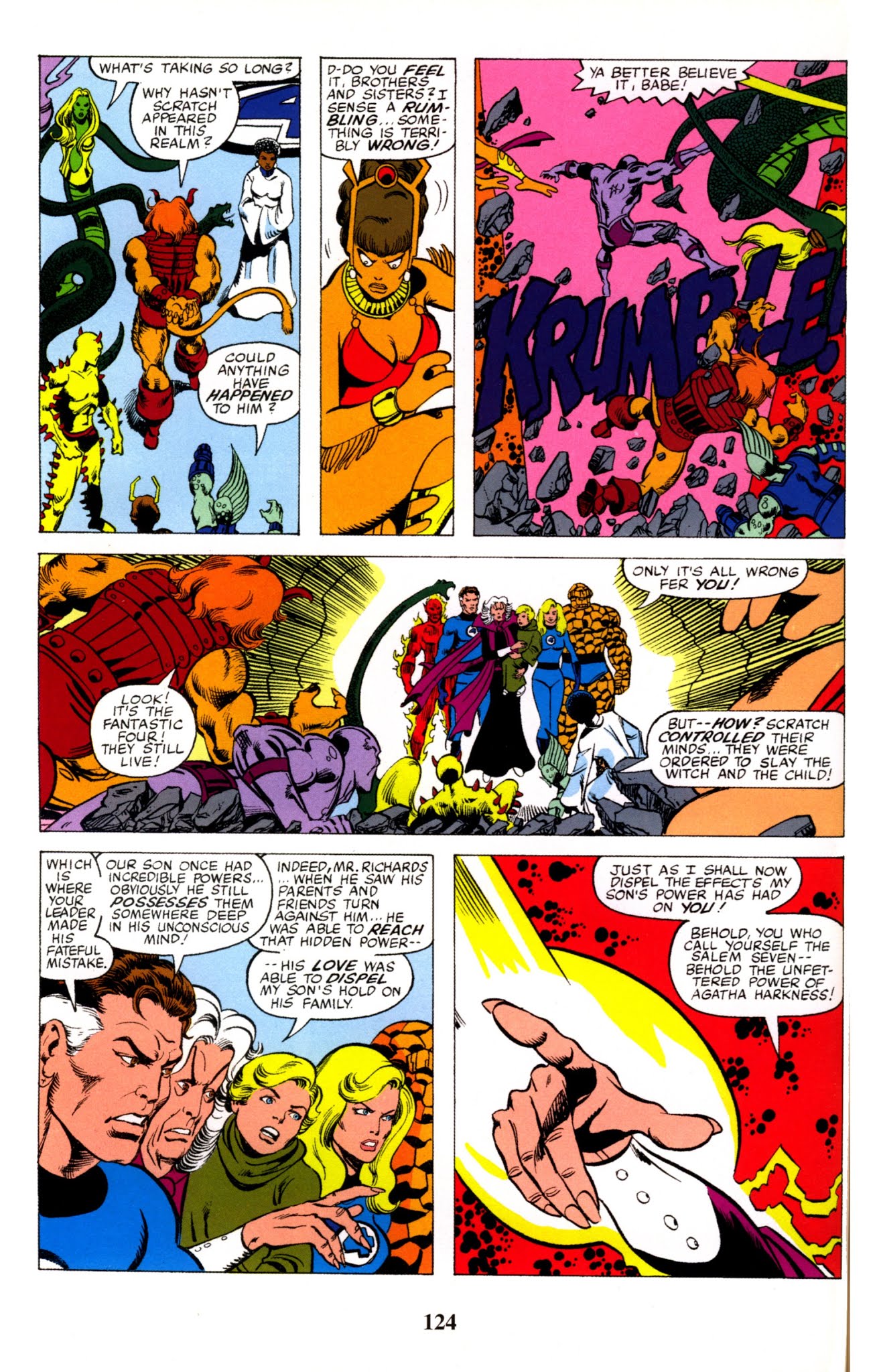 Read online Fantastic Four Visionaries: George Perez comic -  Issue # TPB 2 (Part 2) - 22