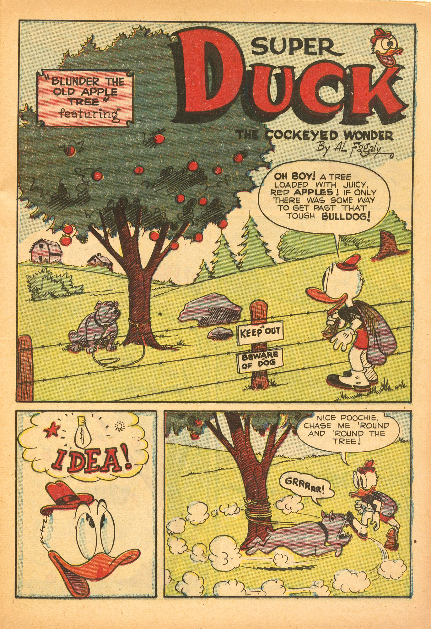 Read online Super Duck Comics comic -  Issue #19 - 19