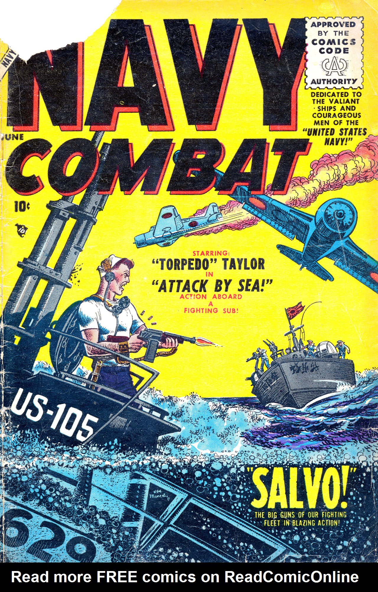 Read online Navy Combat comic -  Issue #1 - 1
