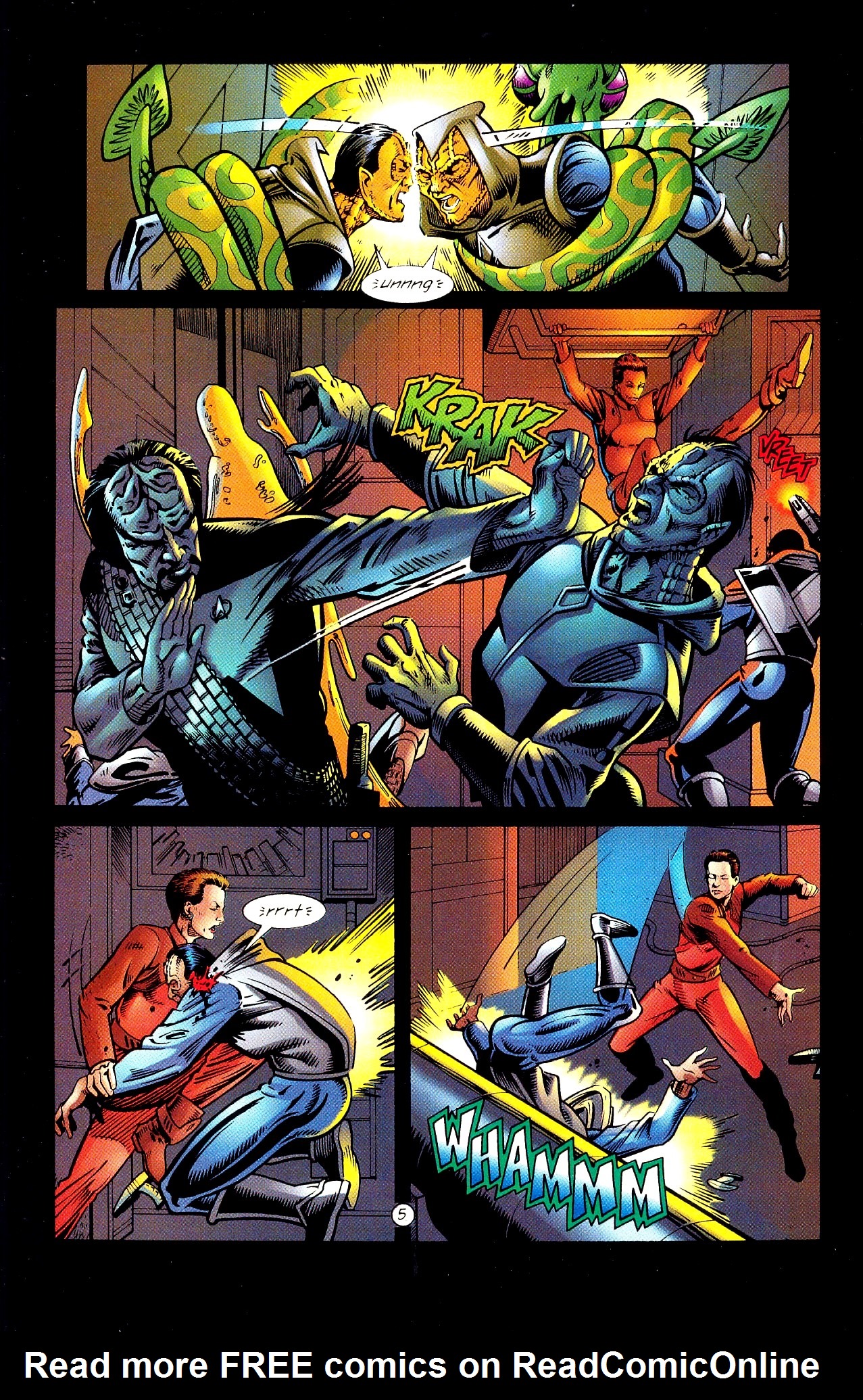 Read online Star Trek: Deep Space Nine/The Next Generation comic -  Issue #1 - 7