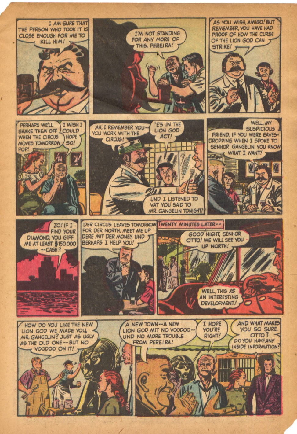 Read online The Saint (1947) comic -  Issue #12 - 9