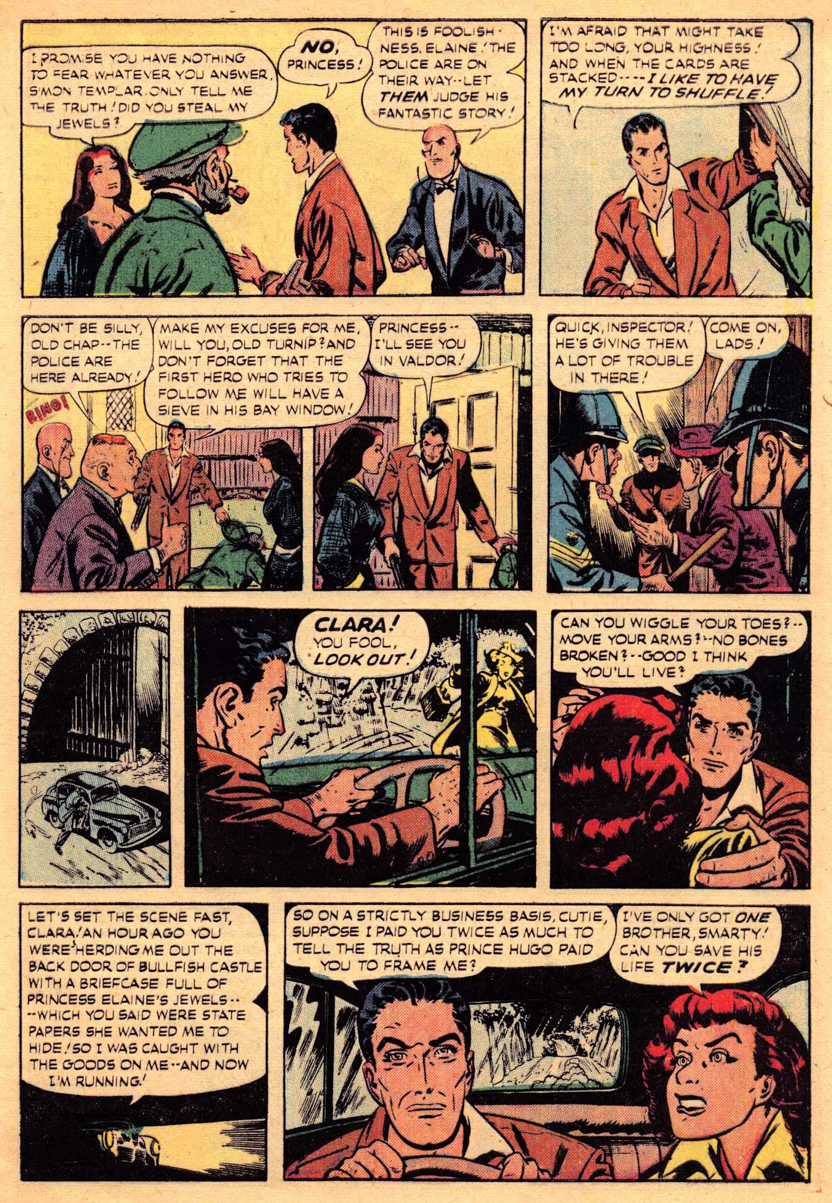 Read online The Saint (1947) comic -  Issue #11 - 9