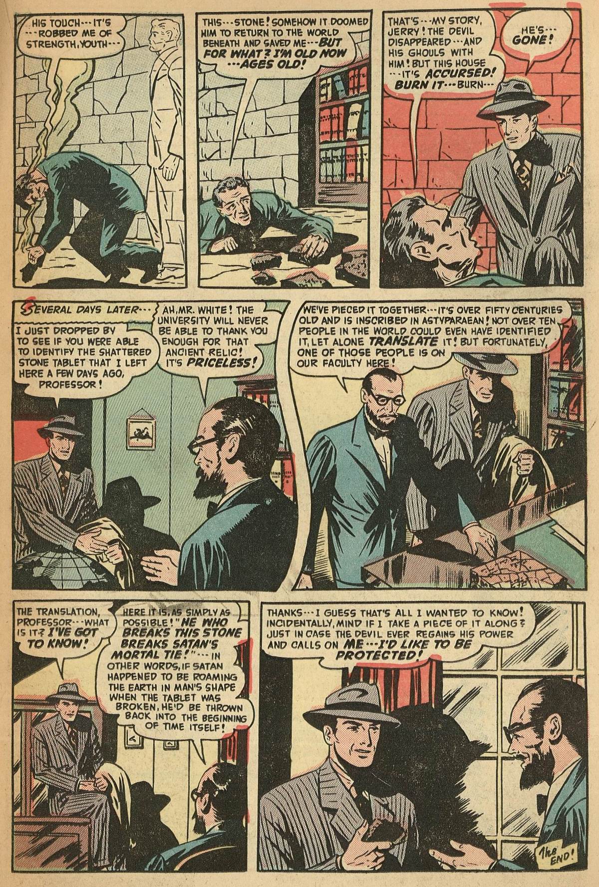 Read online Adventures Into The Unknown comic -  Issue #12 - 21