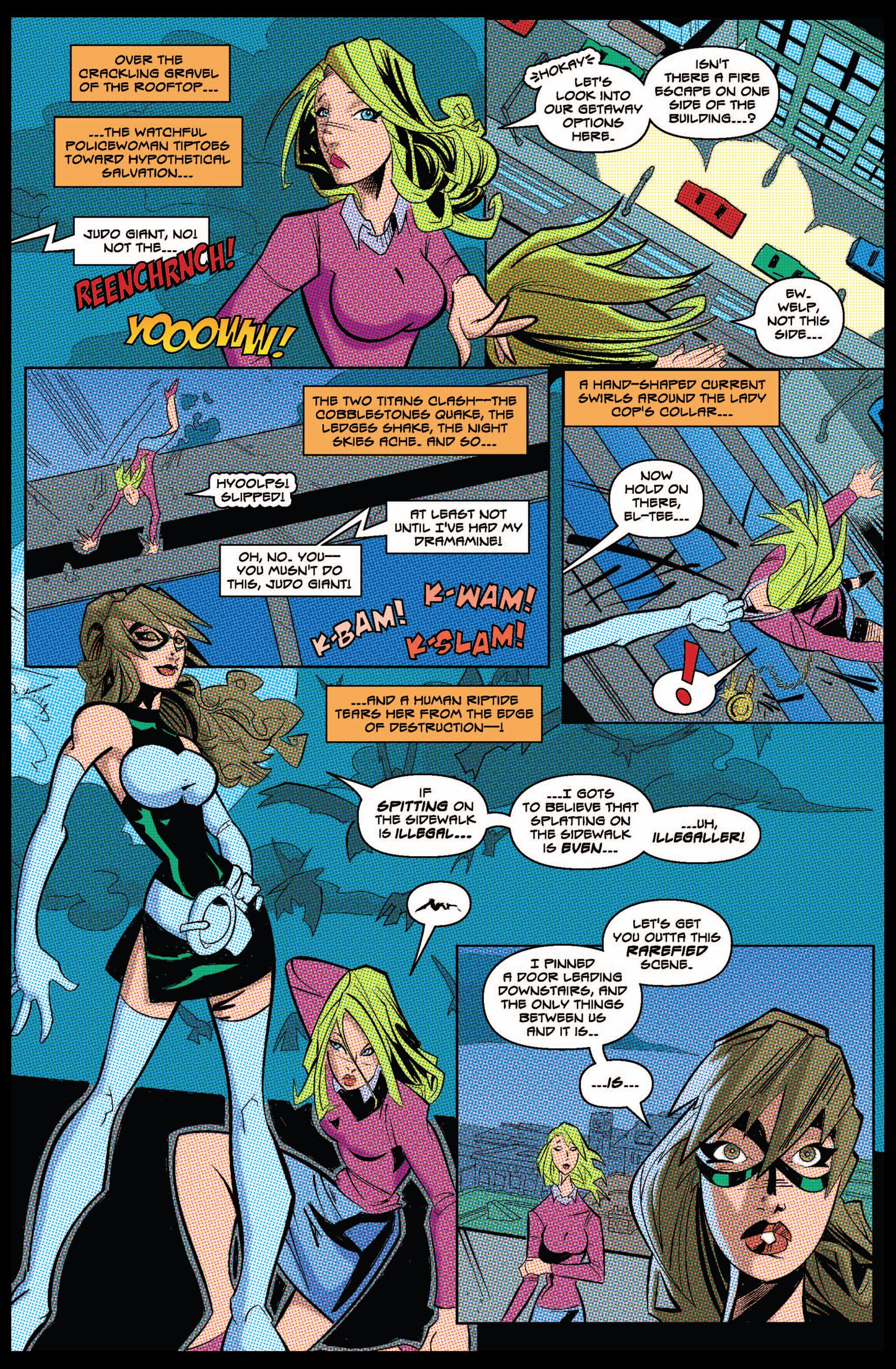Read online Judo Girl comic -  Issue # TPB 1 - 121