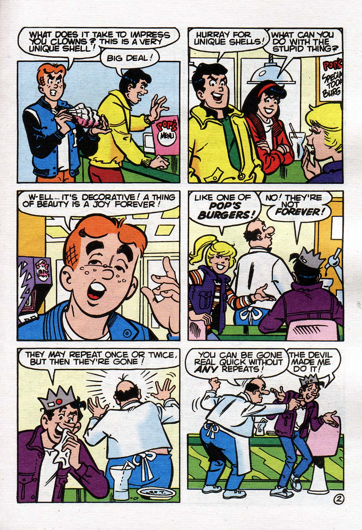 Read online Archie's Double Digest Magazine comic -  Issue #150 - 117