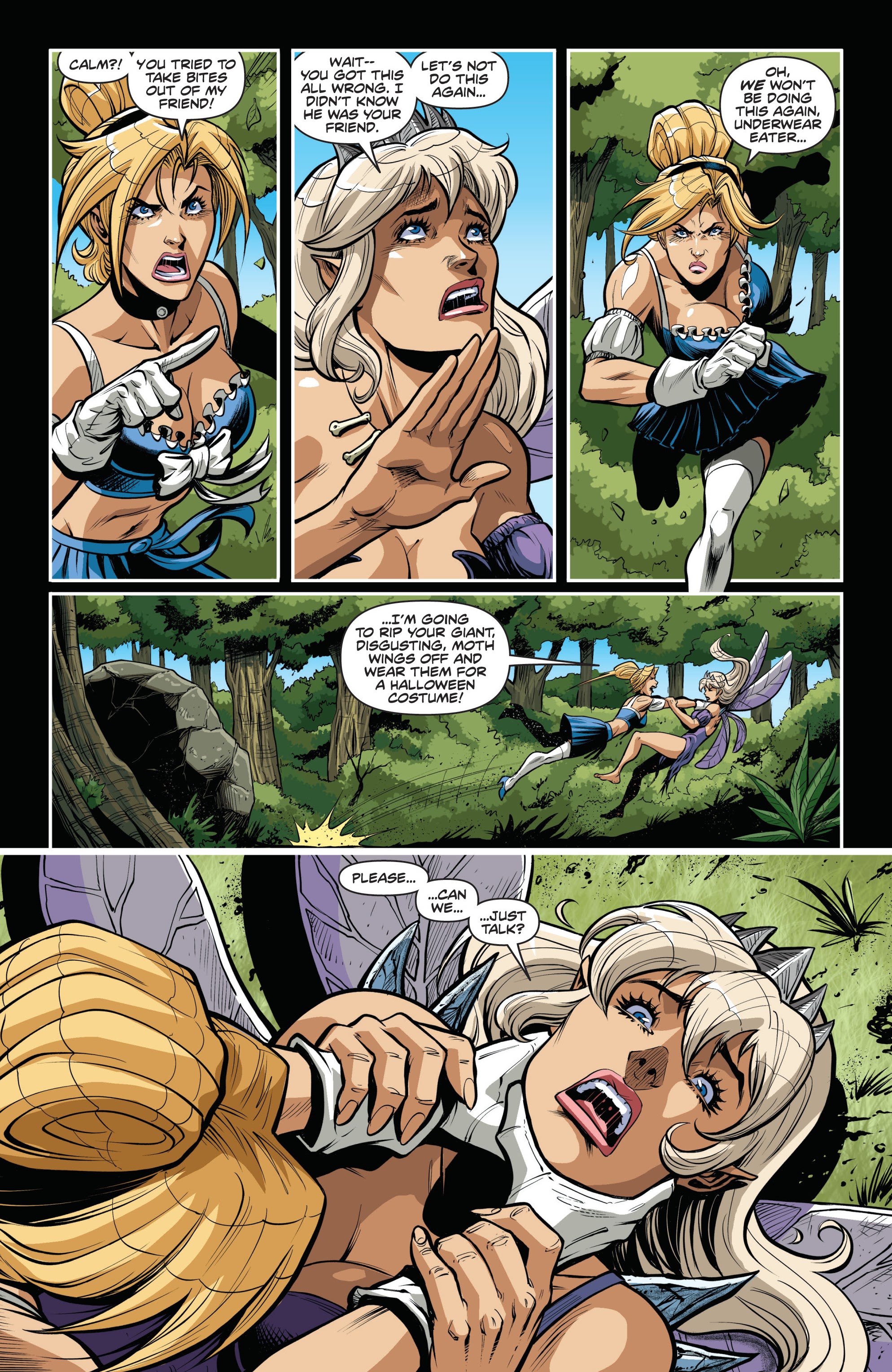 Read online Grimm Spotlight: Cinderella vs The Tooth Fairy comic -  Issue # Full - 26